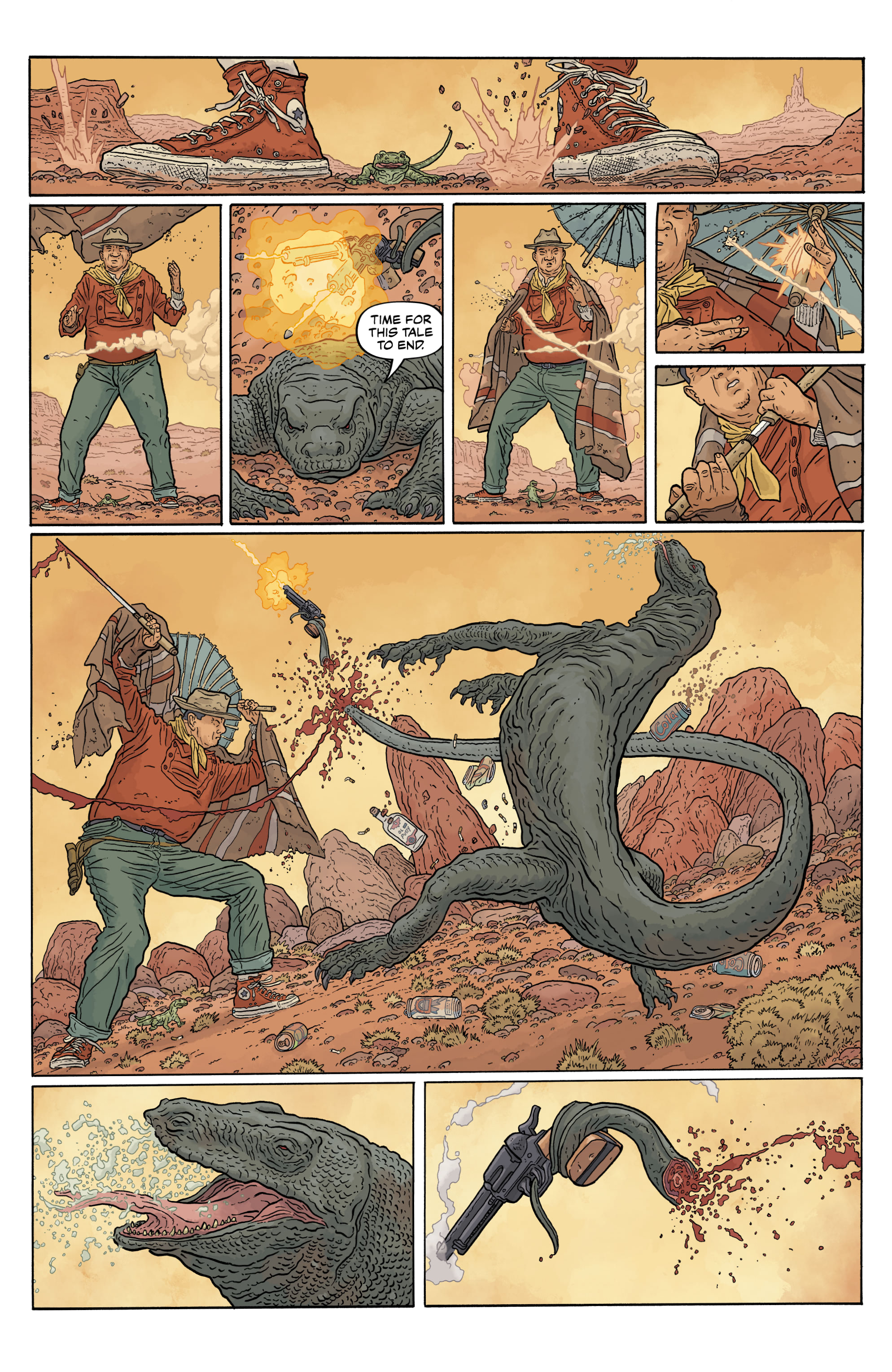 Shaolin Cowboy: Cruel to Be Kin (2022-) issue 1 - Page 12