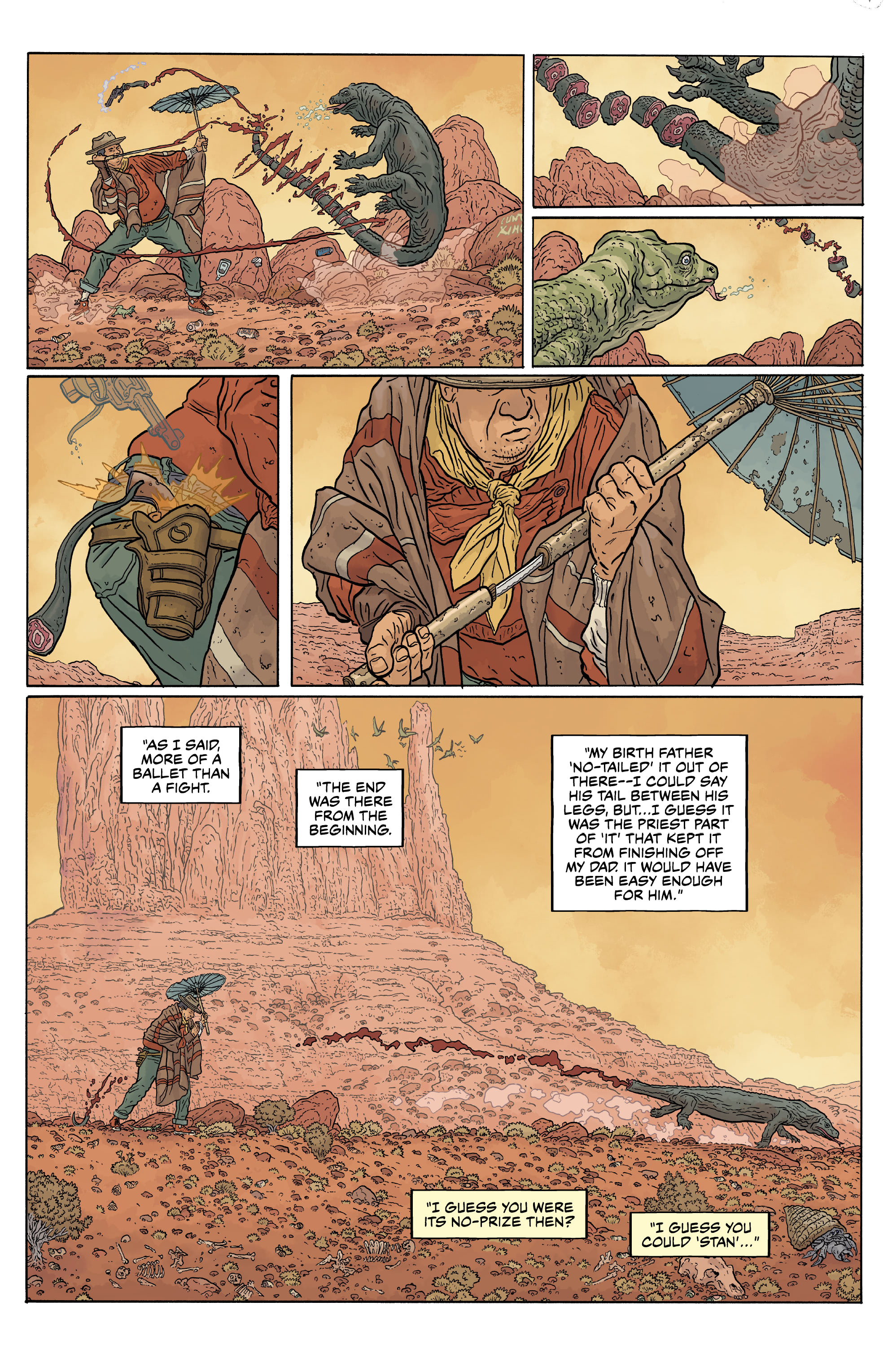 Shaolin Cowboy: Cruel to Be Kin (2022-) issue 1 - Page 13