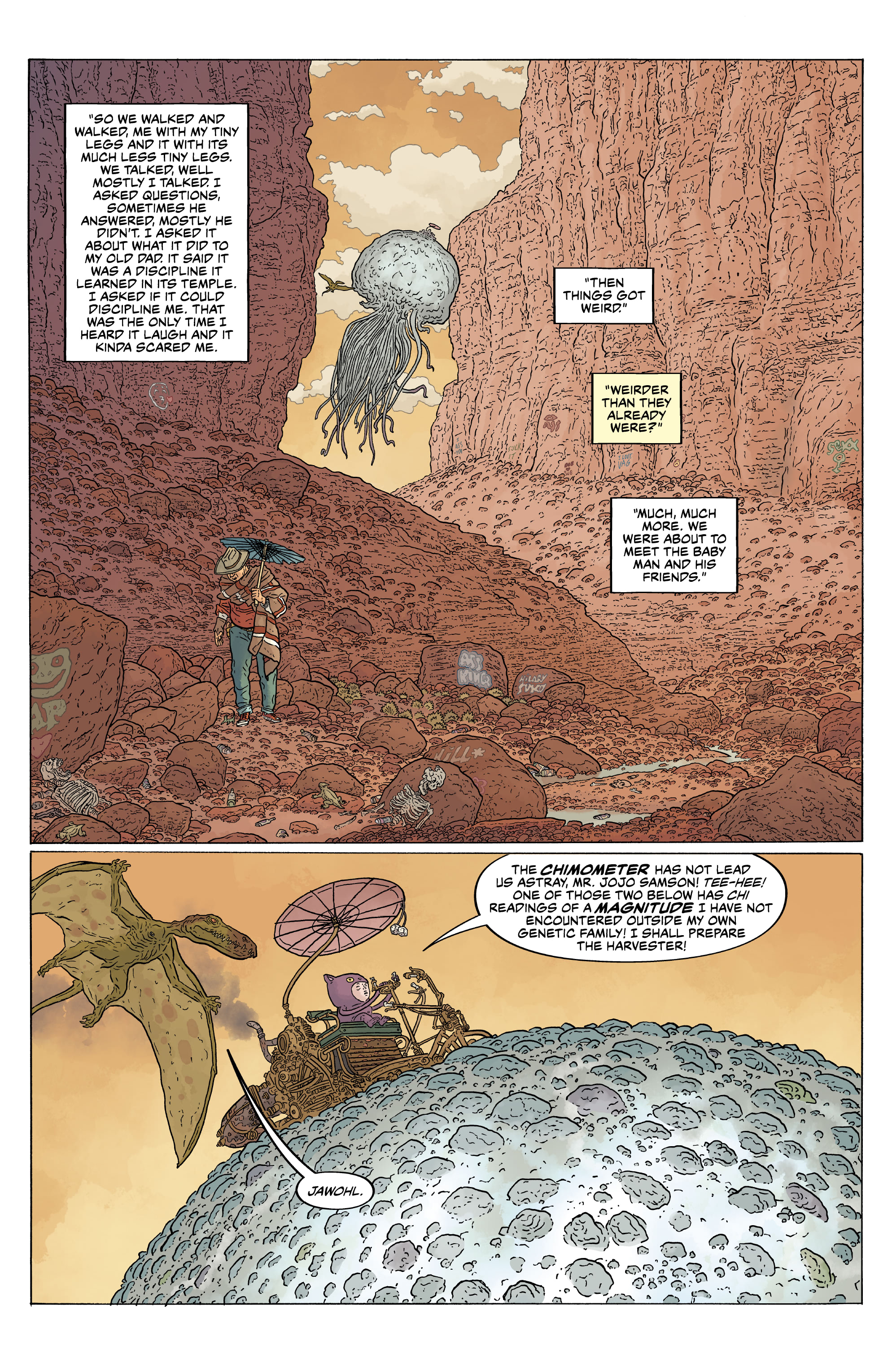 Shaolin Cowboy: Cruel to Be Kin (2022-) issue 1 - Page 16