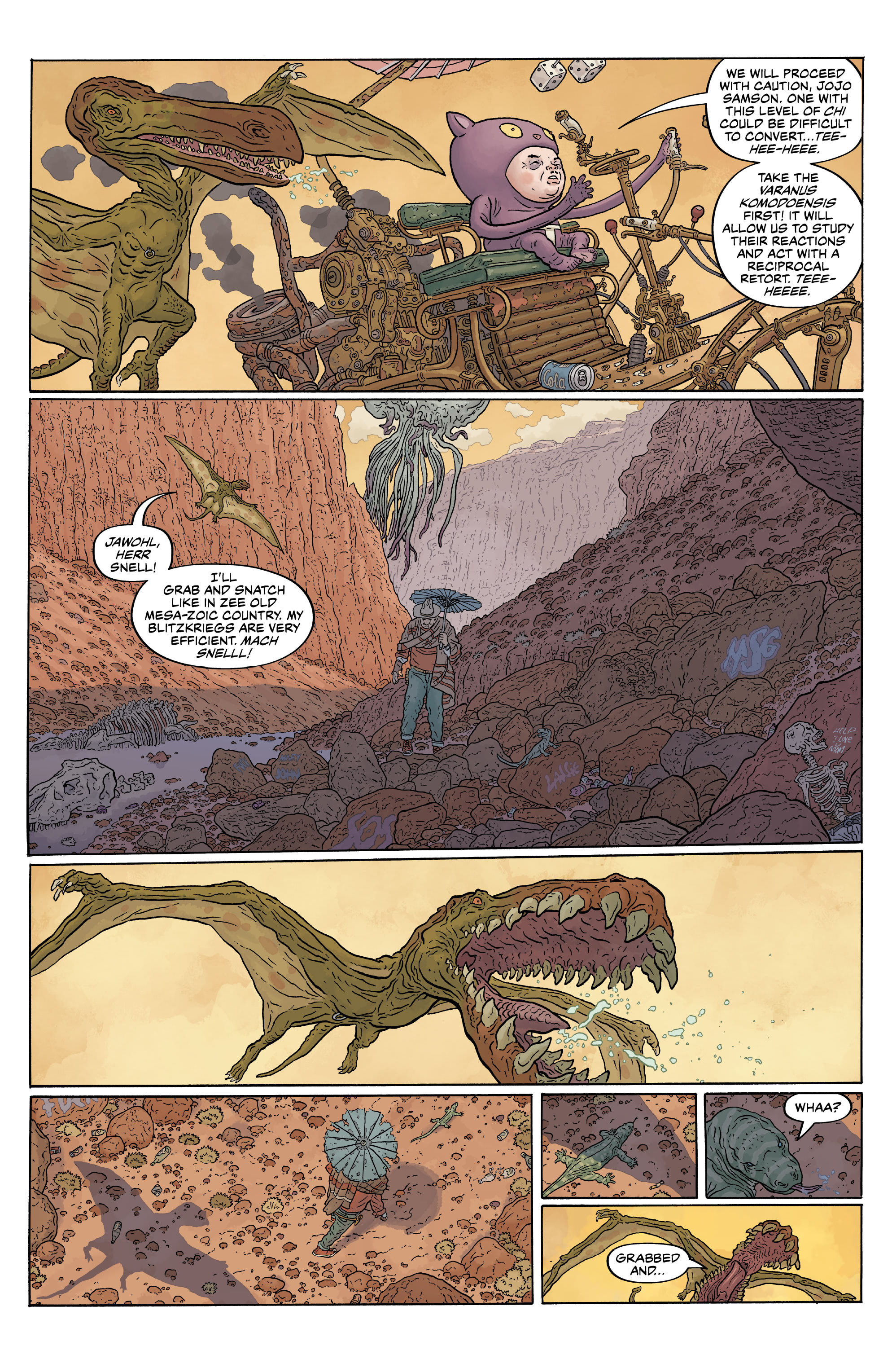 Shaolin Cowboy: Cruel to Be Kin (2022-) issue 1 - Page 17