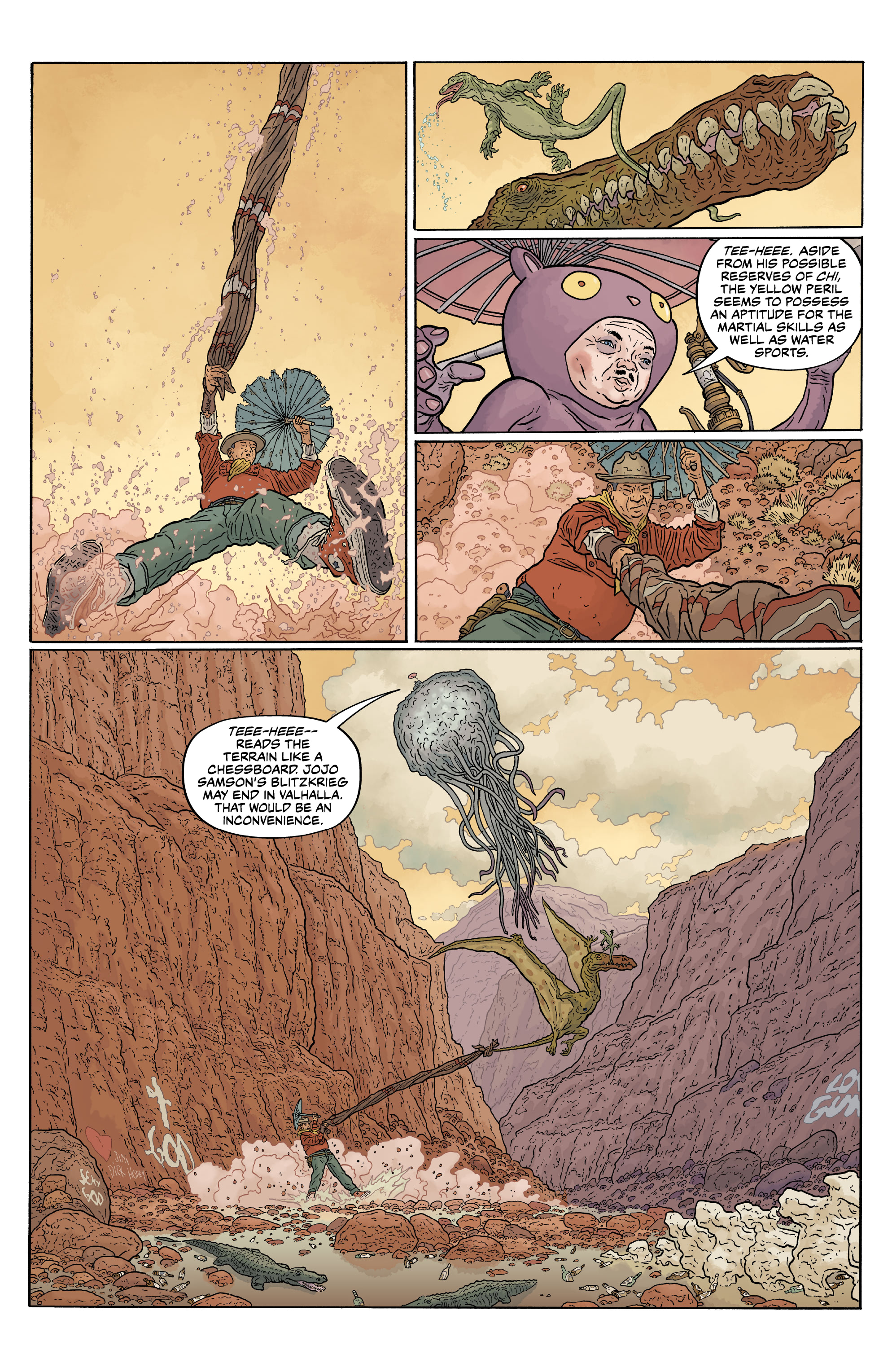 Shaolin Cowboy: Cruel to Be Kin (2022-) issue 1 - Page 19