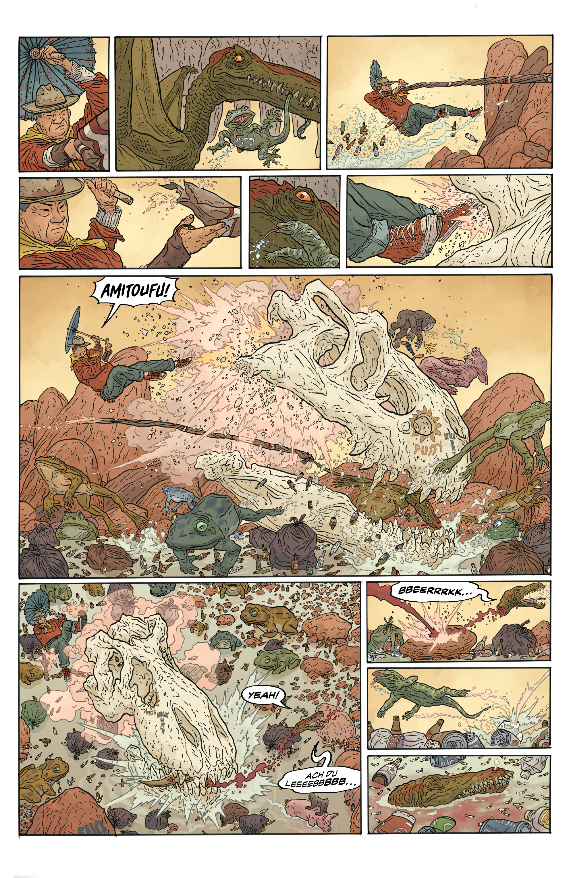 Shaolin Cowboy: Cruel to Be Kin (2022-) issue 1 - Page 21