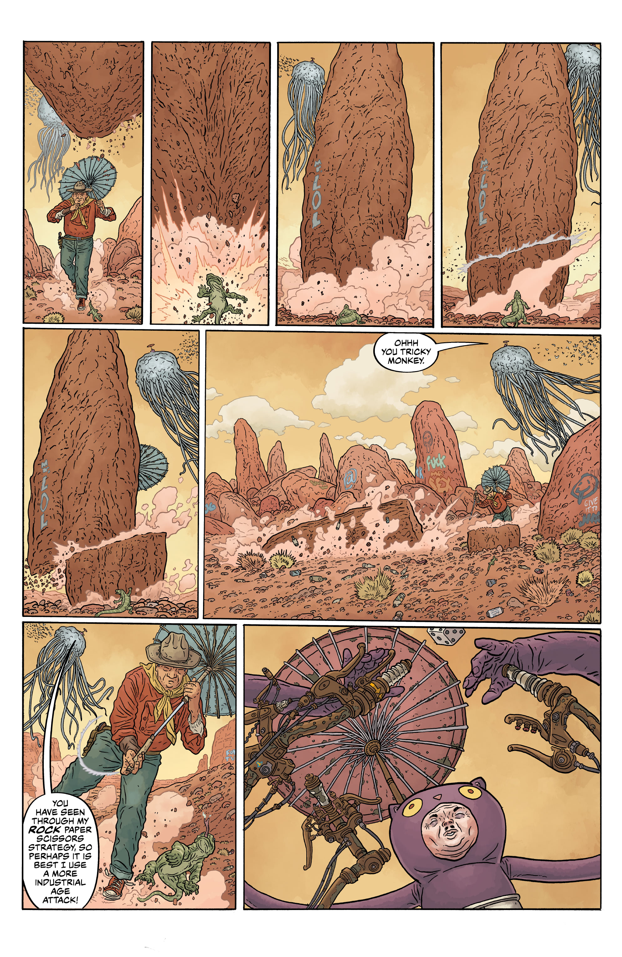 Shaolin Cowboy: Cruel to Be Kin (2022-) issue 1 - Page 25