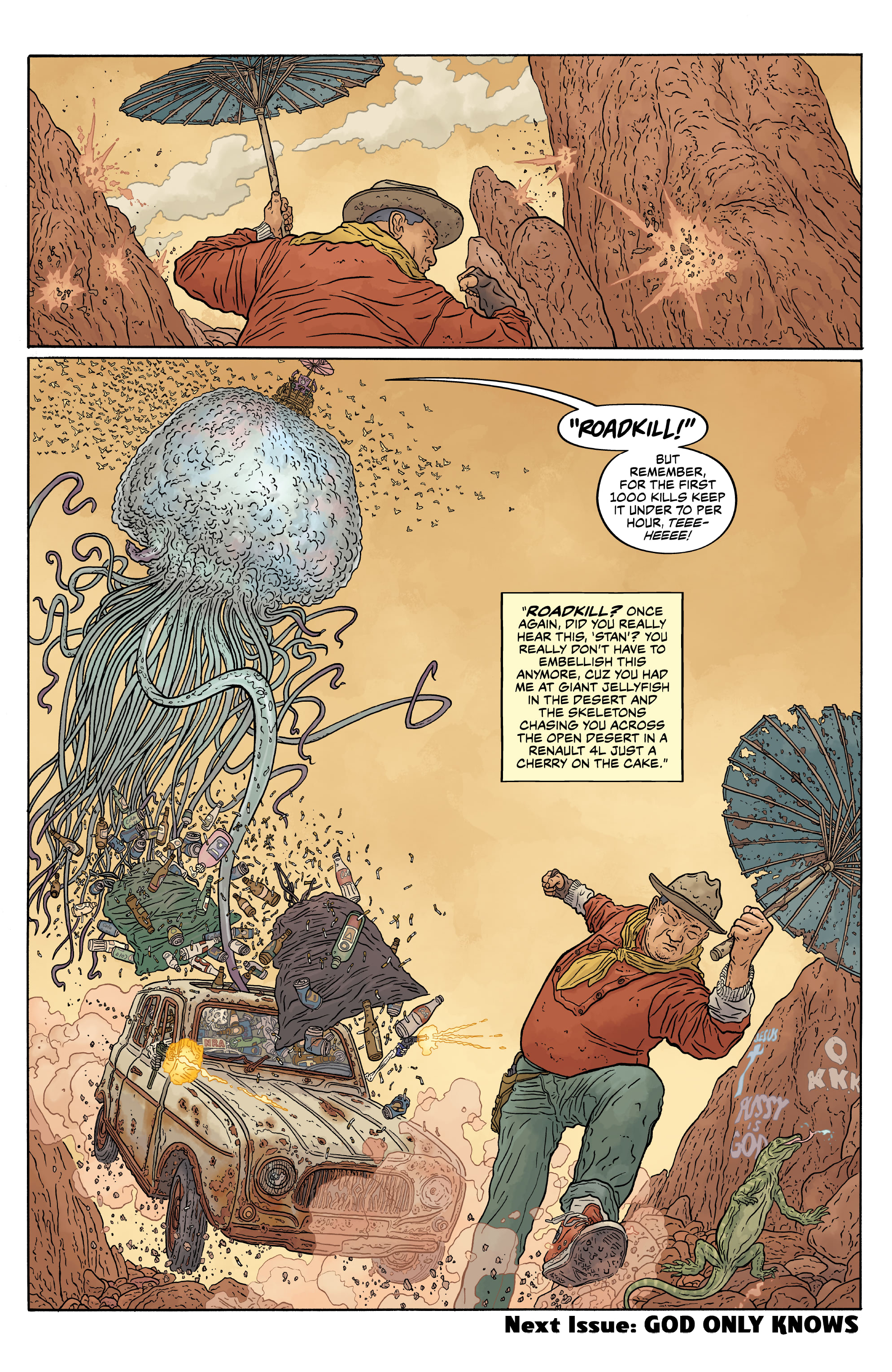 Shaolin Cowboy: Cruel to Be Kin (2022-) issue 1 - Page 28