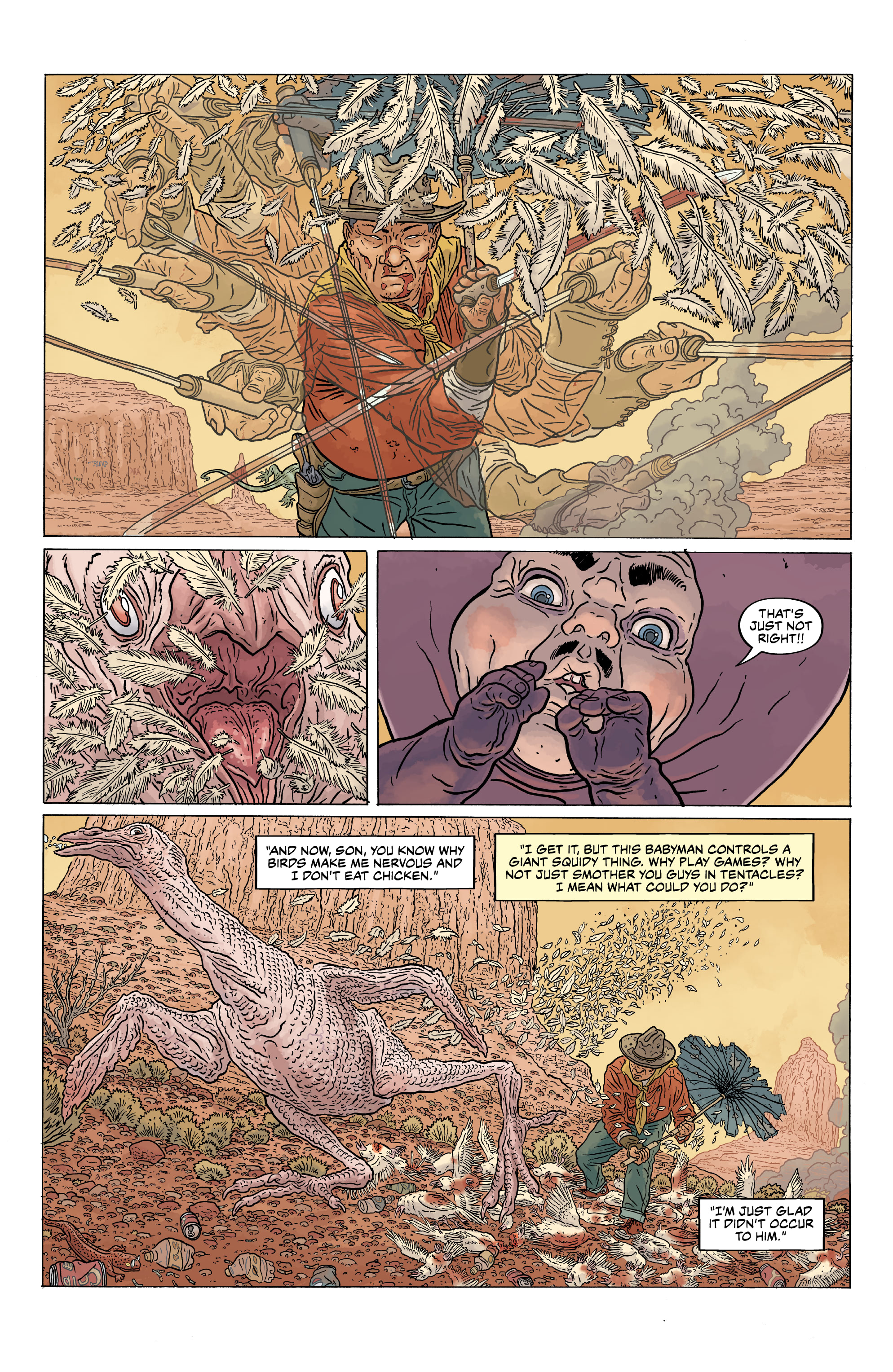 Shaolin Cowboy: Cruel to Be Kin (2022-) issue 2 - Page 14