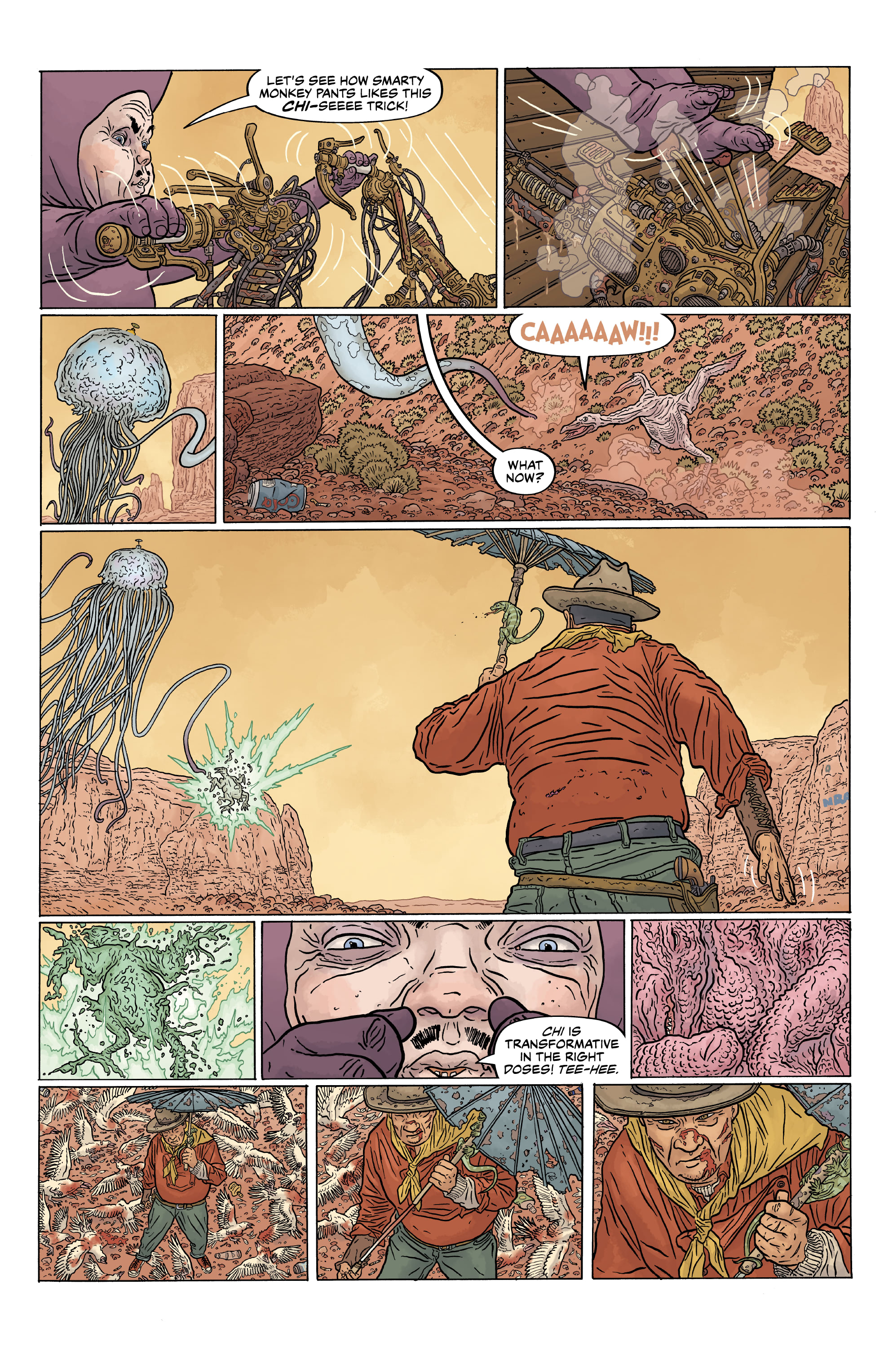 Shaolin Cowboy: Cruel to Be Kin (2022-) issue 2 - Page 16