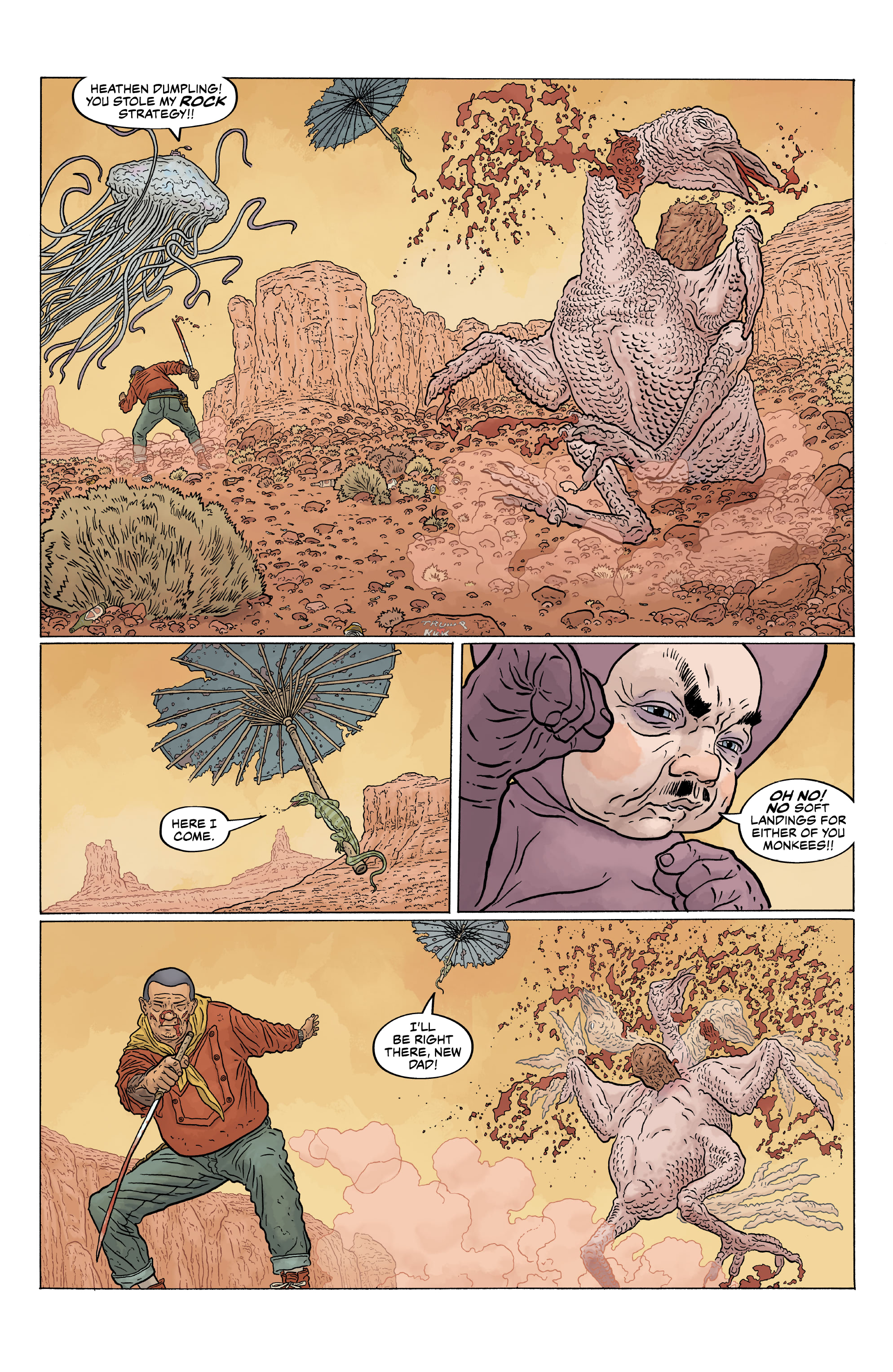 Shaolin Cowboy: Cruel to Be Kin (2022-) issue 2 - Page 25