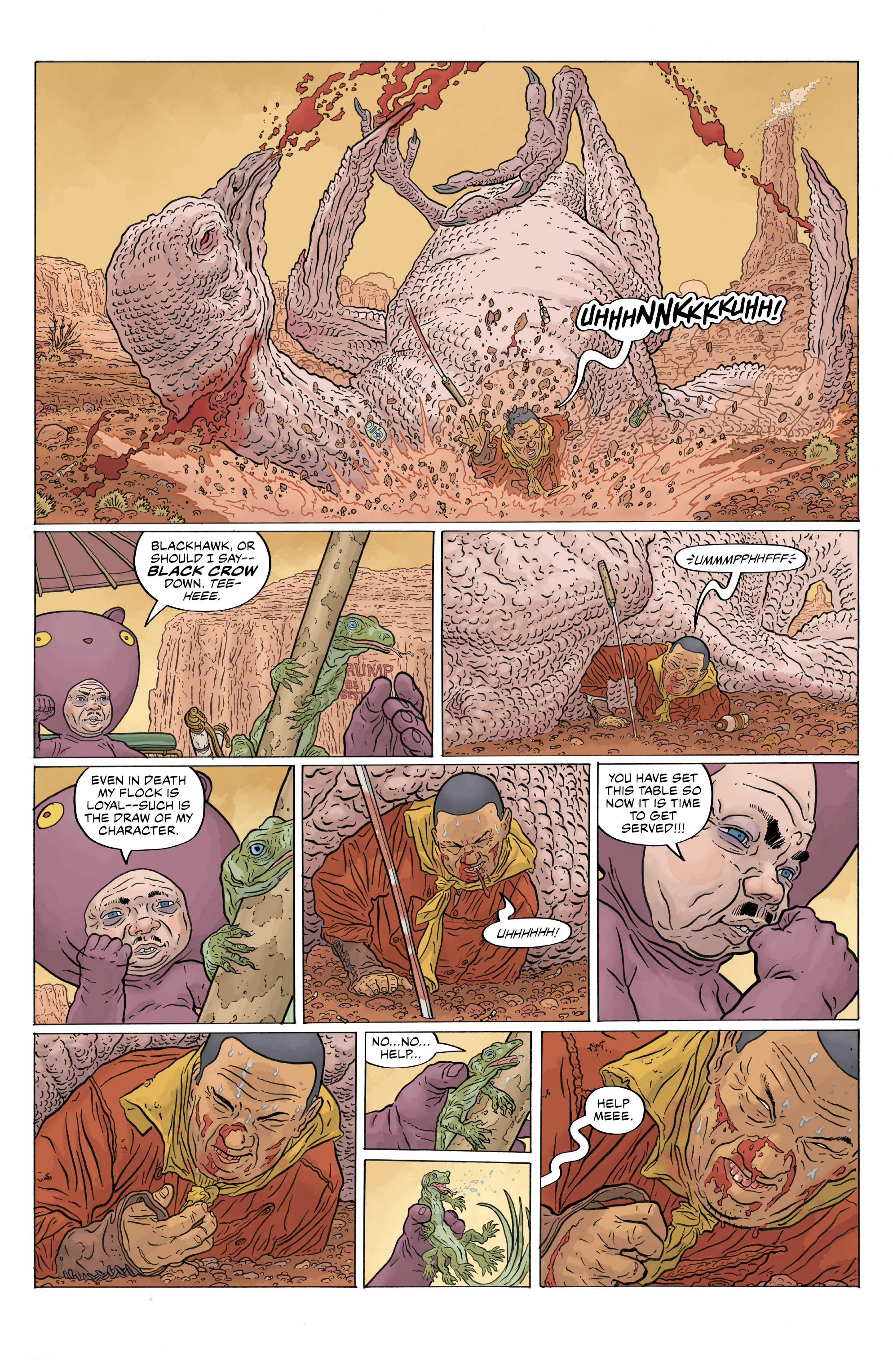 Shaolin Cowboy: Cruel to Be Kin (2022-) issue 3 - Page 4