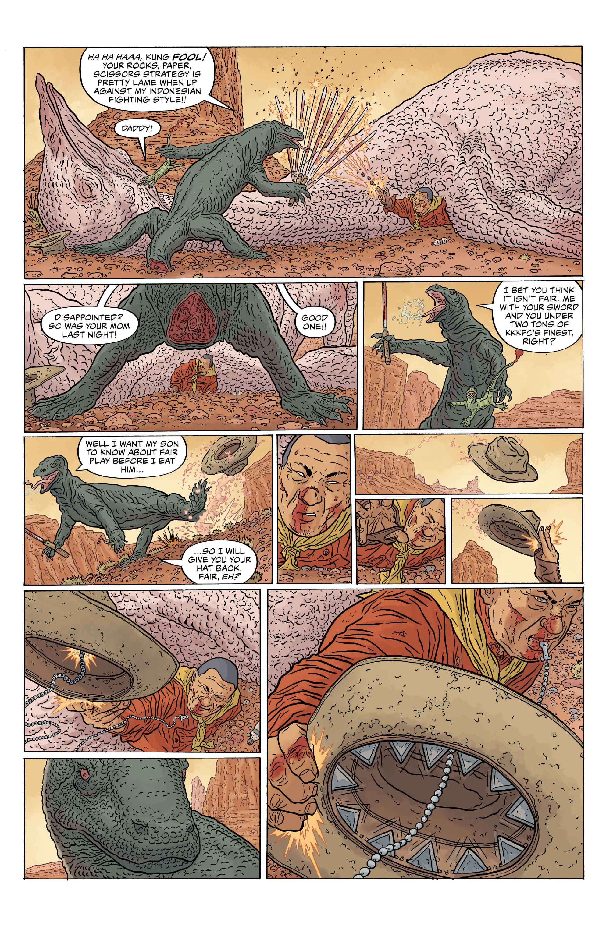 Shaolin Cowboy: Cruel to Be Kin (2022-) issue 3 - Page 10