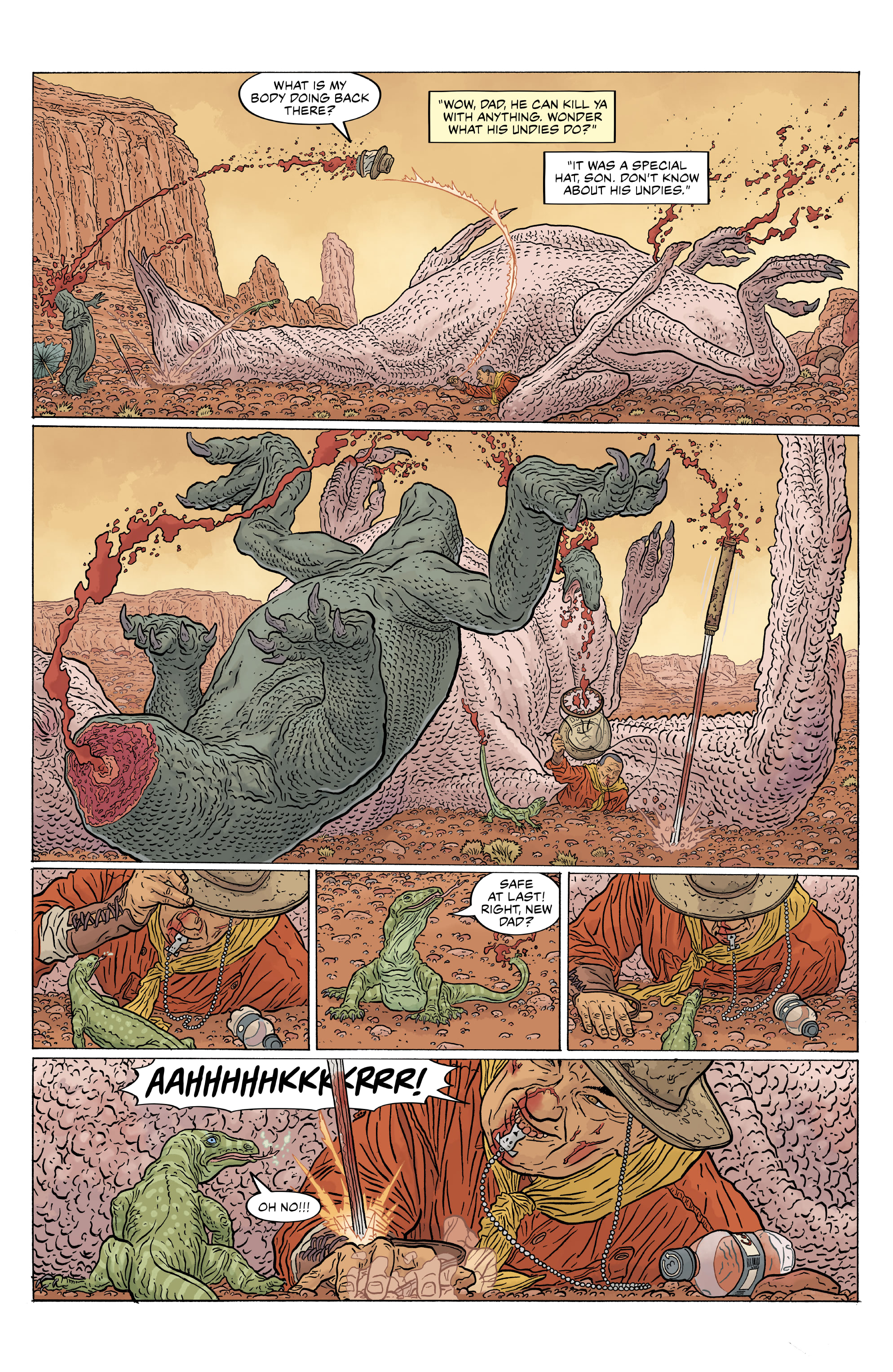 Shaolin Cowboy: Cruel to Be Kin (2022-) issue 3 - Page 12