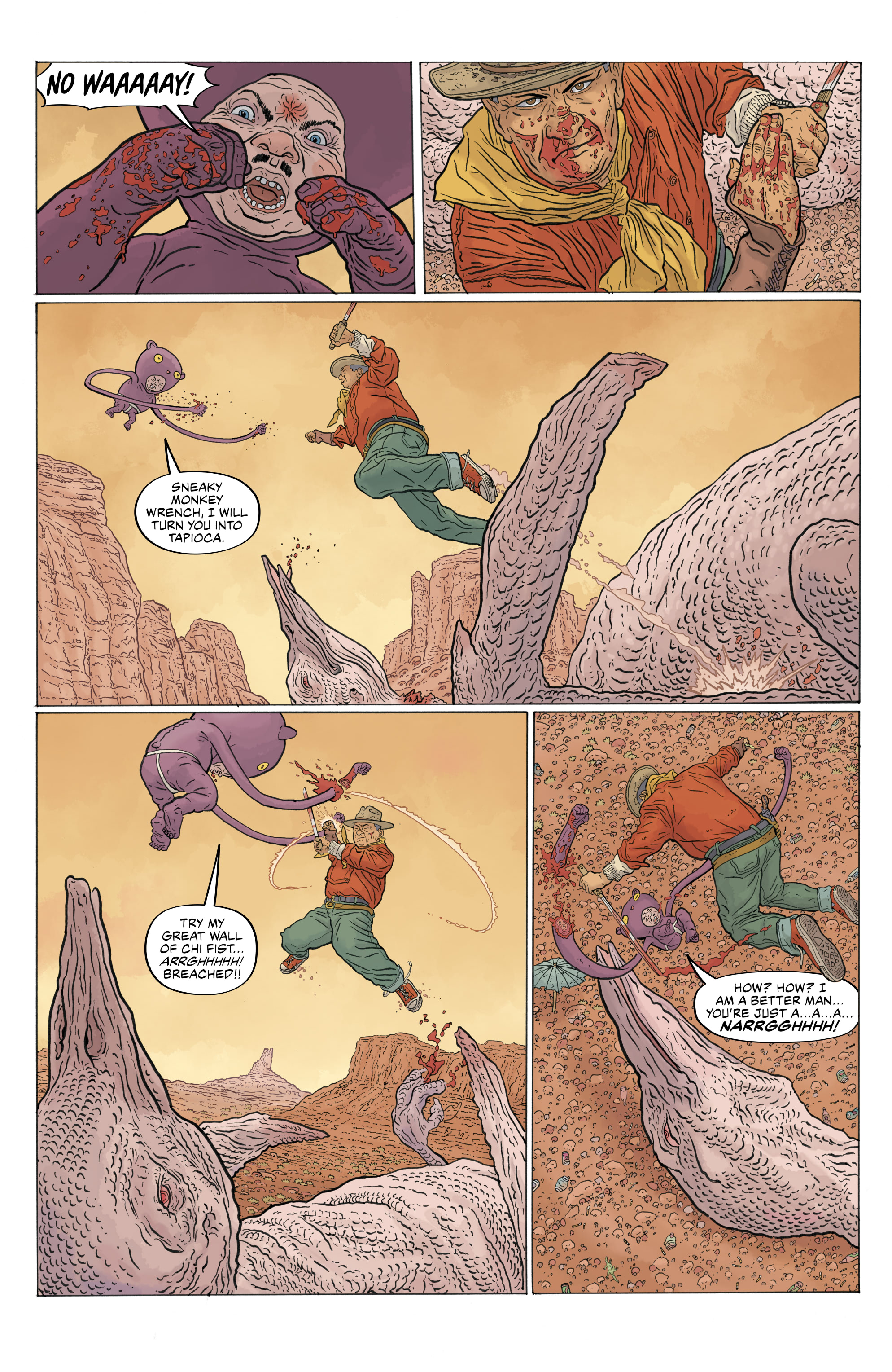 Shaolin Cowboy: Cruel to Be Kin (2022-) issue 3 - Page 18