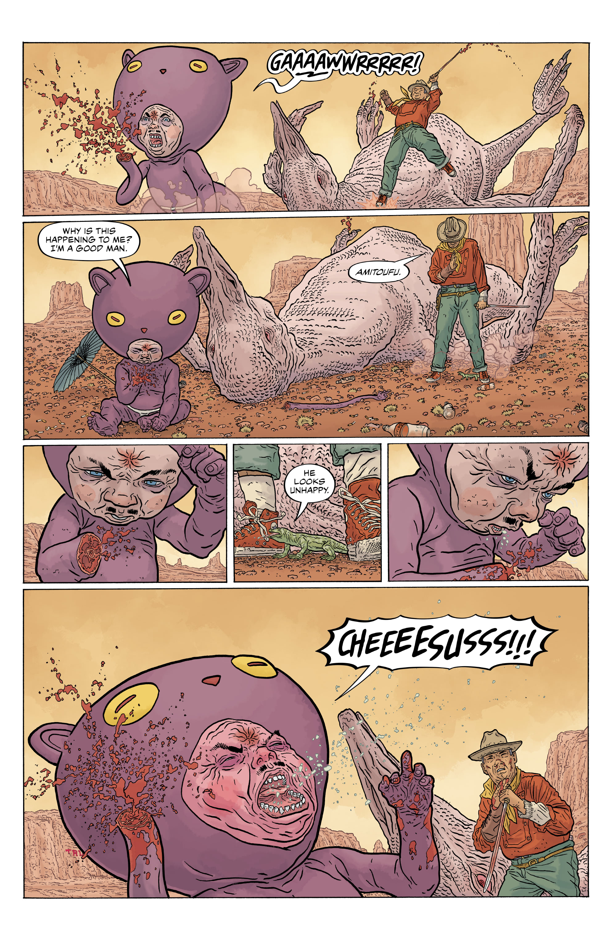 Shaolin Cowboy: Cruel to Be Kin (2022-) issue 3 - Page 19