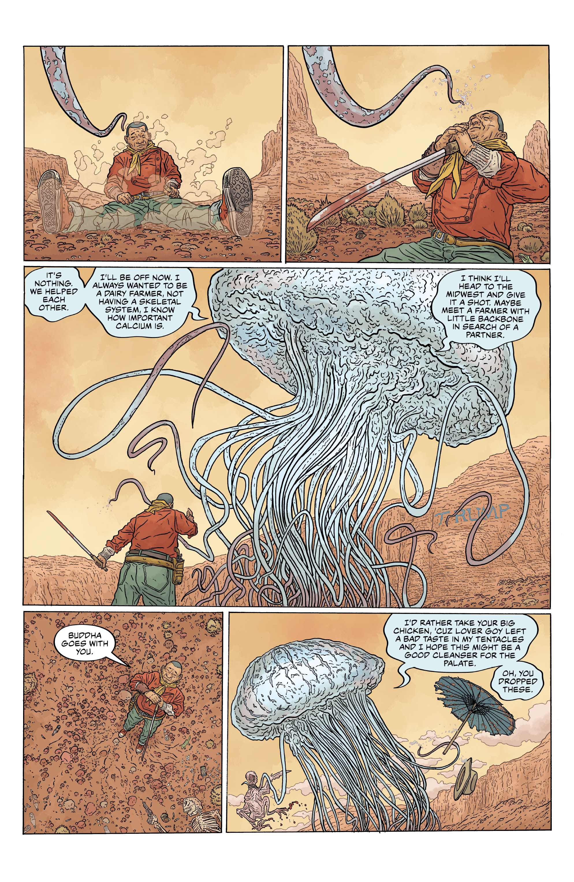 Shaolin Cowboy: Cruel to Be Kin (2022-) issue 4 - Page 5