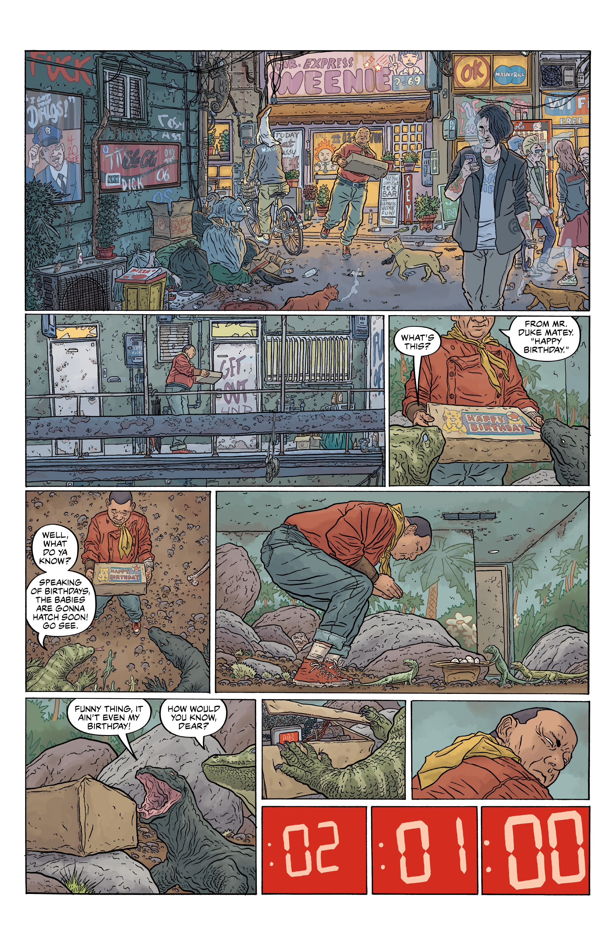 Shaolin Cowboy: Cruel to Be Kin (2022-) issue 4 - Page 28