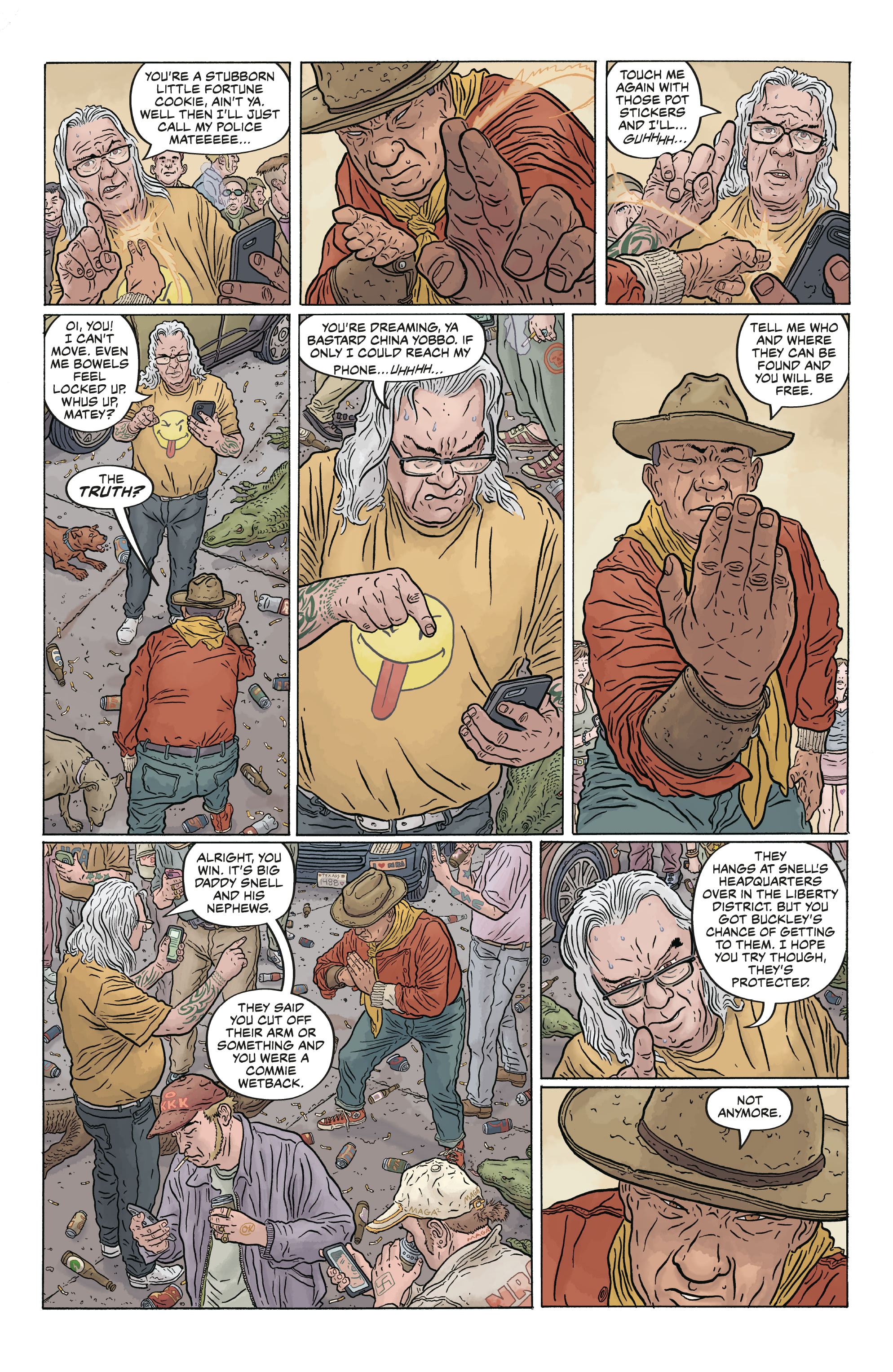 Shaolin Cowboy: Cruel to Be Kin (2022-) issue 5 - Page 6