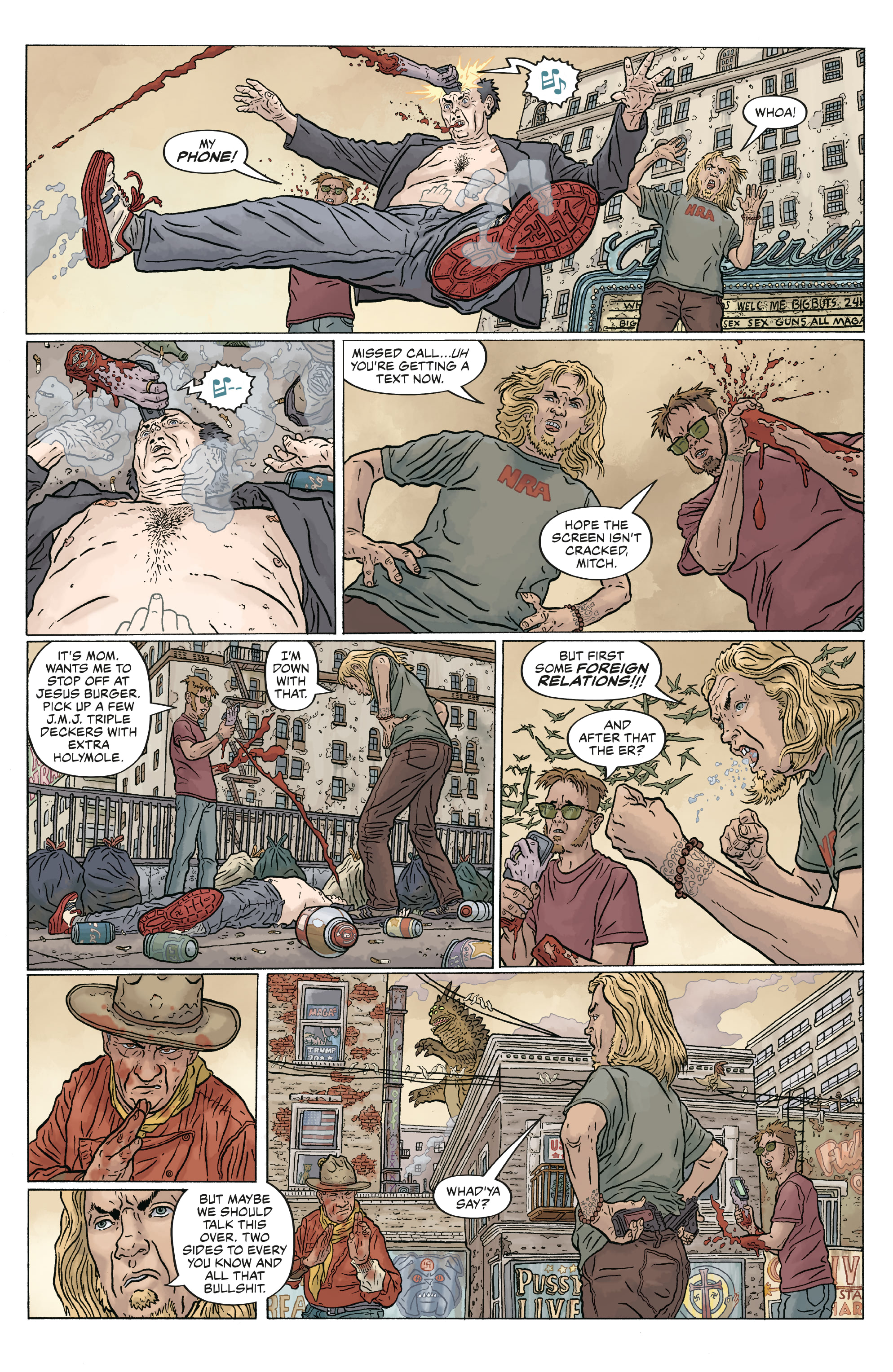 Shaolin Cowboy: Cruel to Be Kin (2022-) issue 6 - Page 9