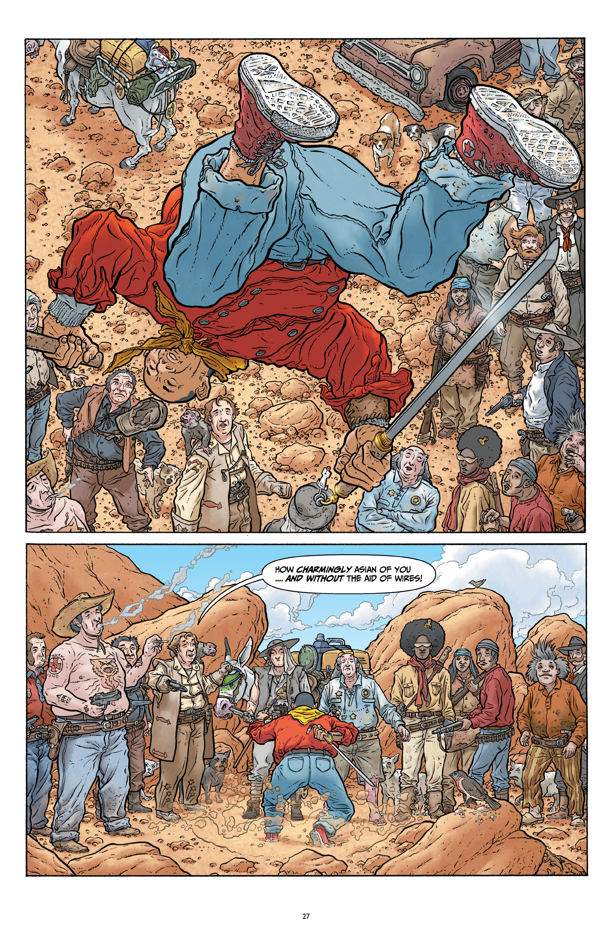 Shaolin Cowboy: Start Trek (2021) issue TPB - Page 20