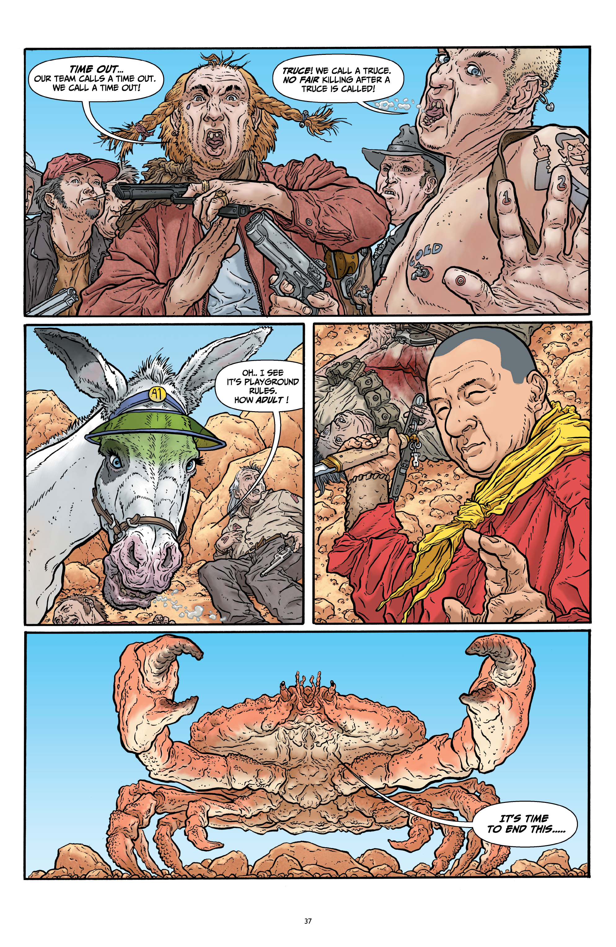 Shaolin Cowboy: Start Trek (2021) issue TPB - Page 29