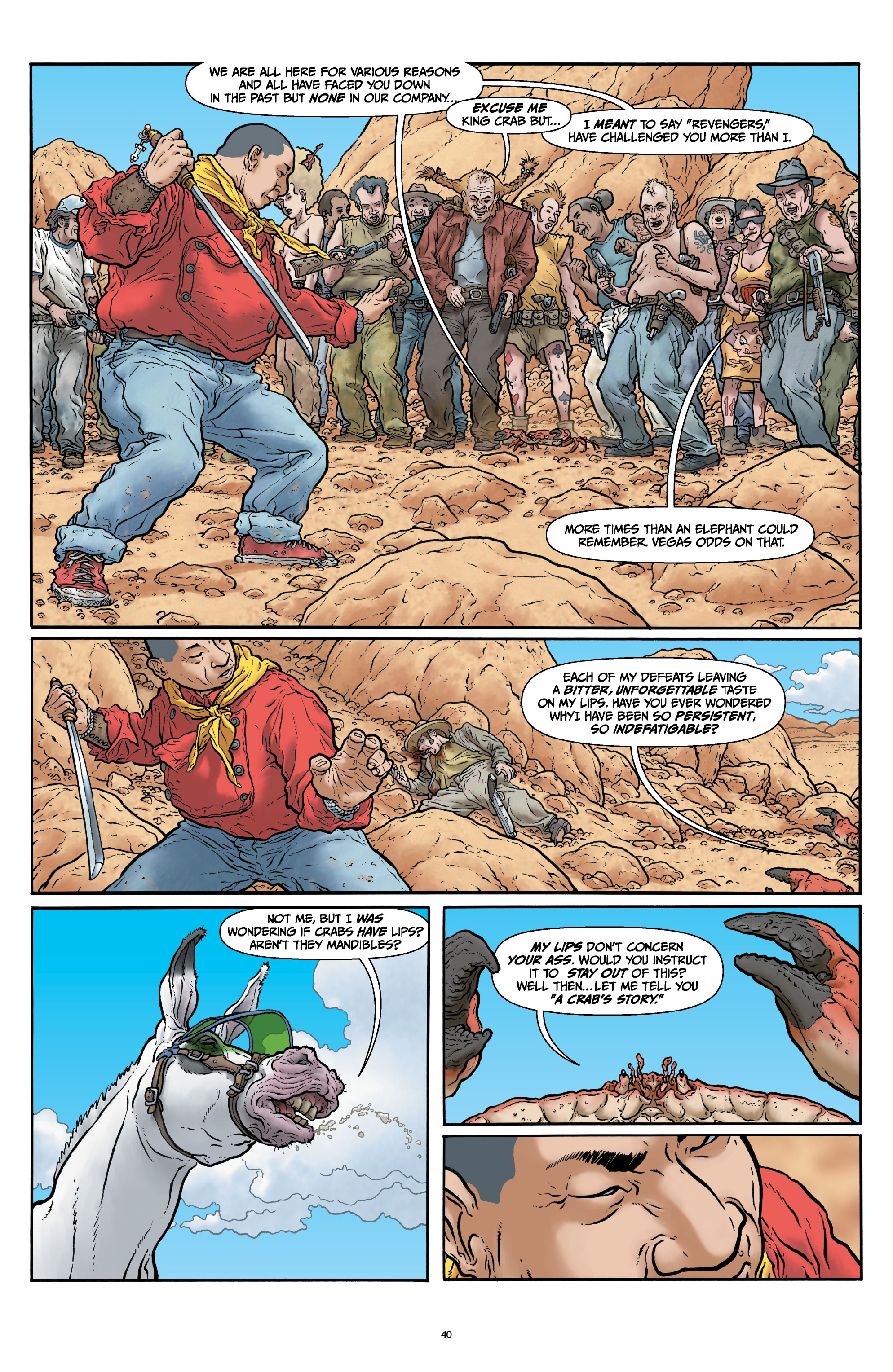 Shaolin Cowboy: Start Trek (2021) issue TPB - Page 31