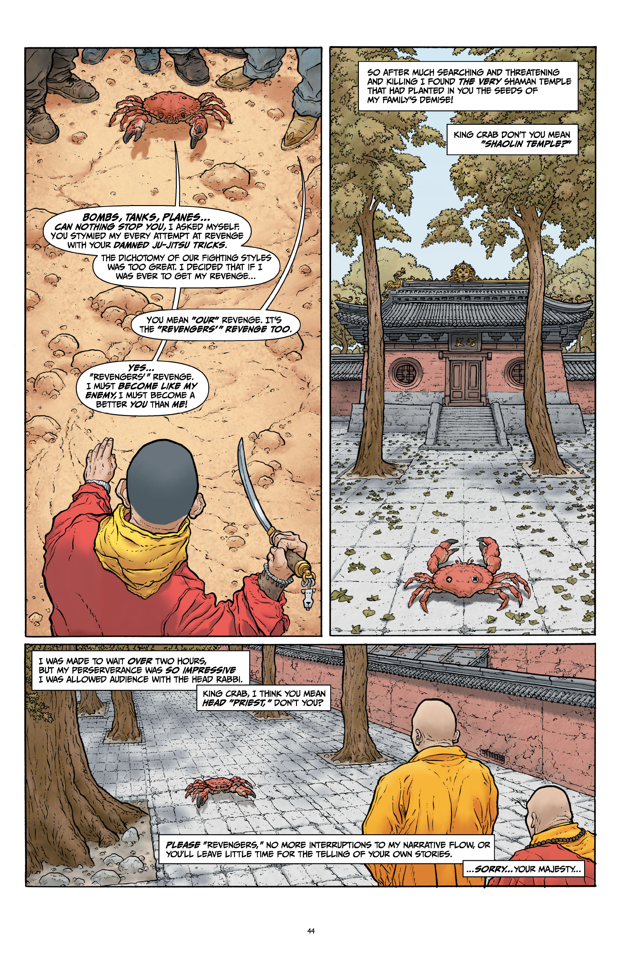 Shaolin Cowboy: Start Trek (2021) issue TPB - Page 35