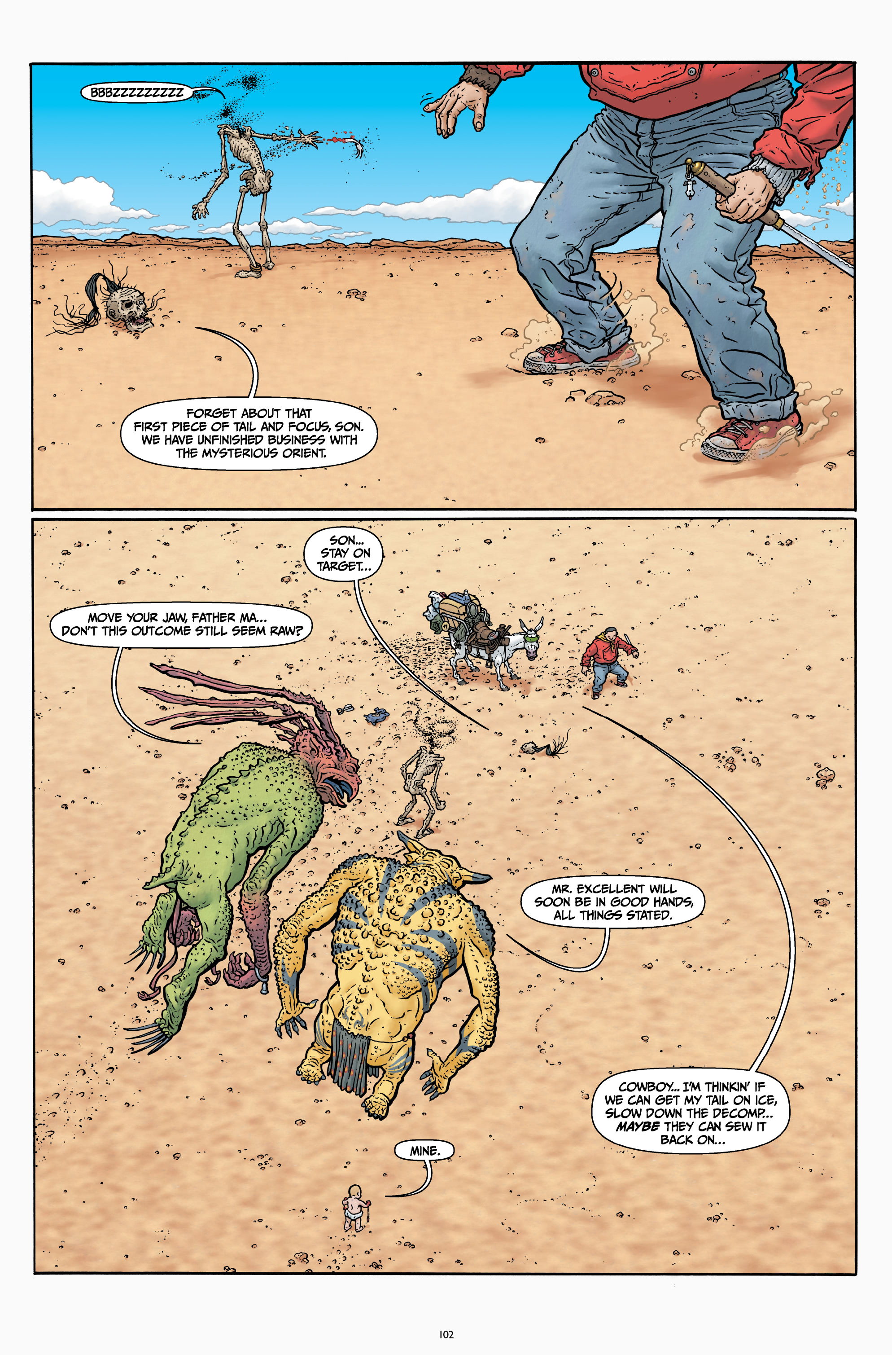 Shaolin Cowboy: Start Trek (2021) issue TPB - Page 81