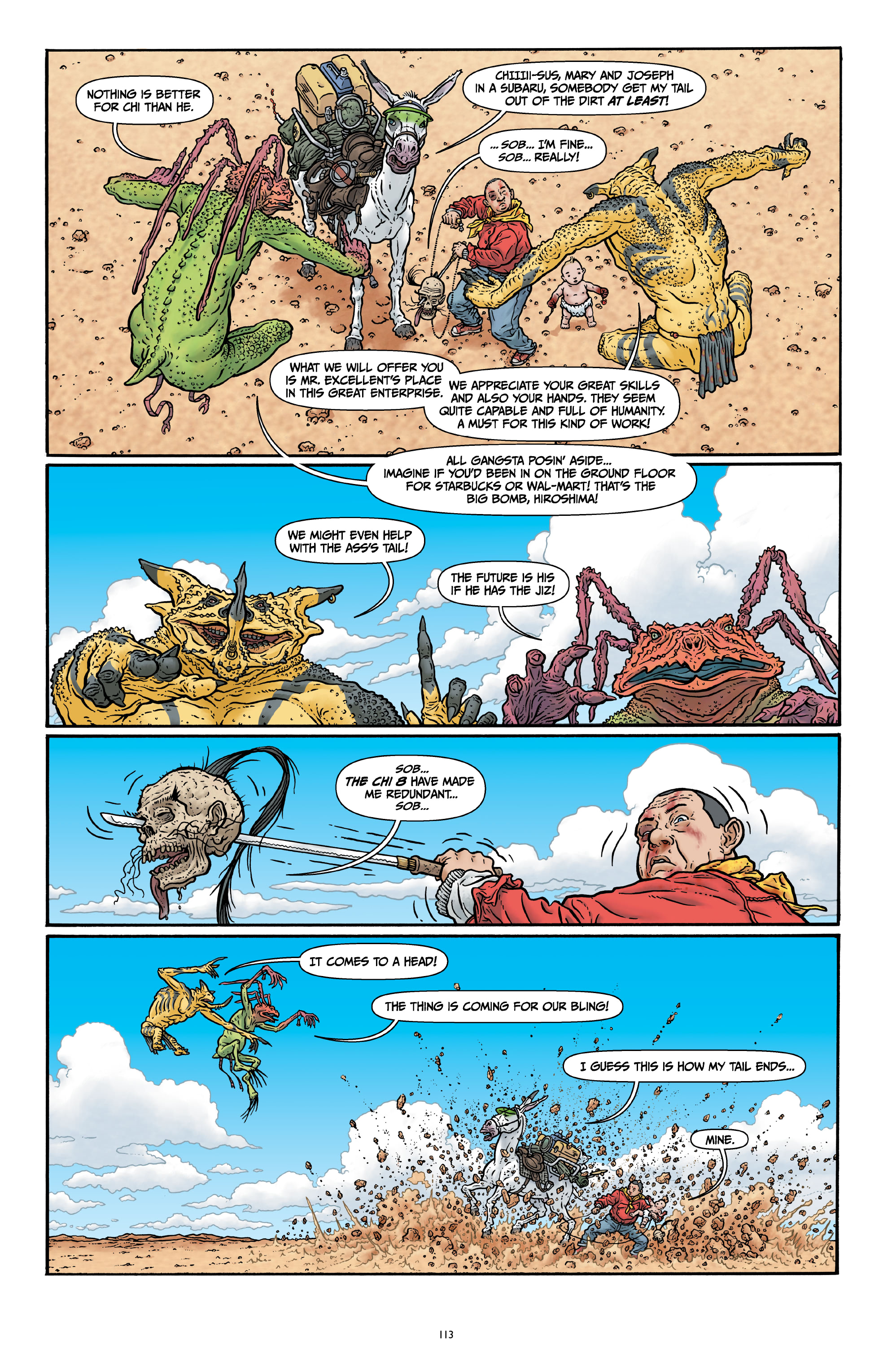 Shaolin Cowboy: Start Trek (2021) issue TPB - Page 89