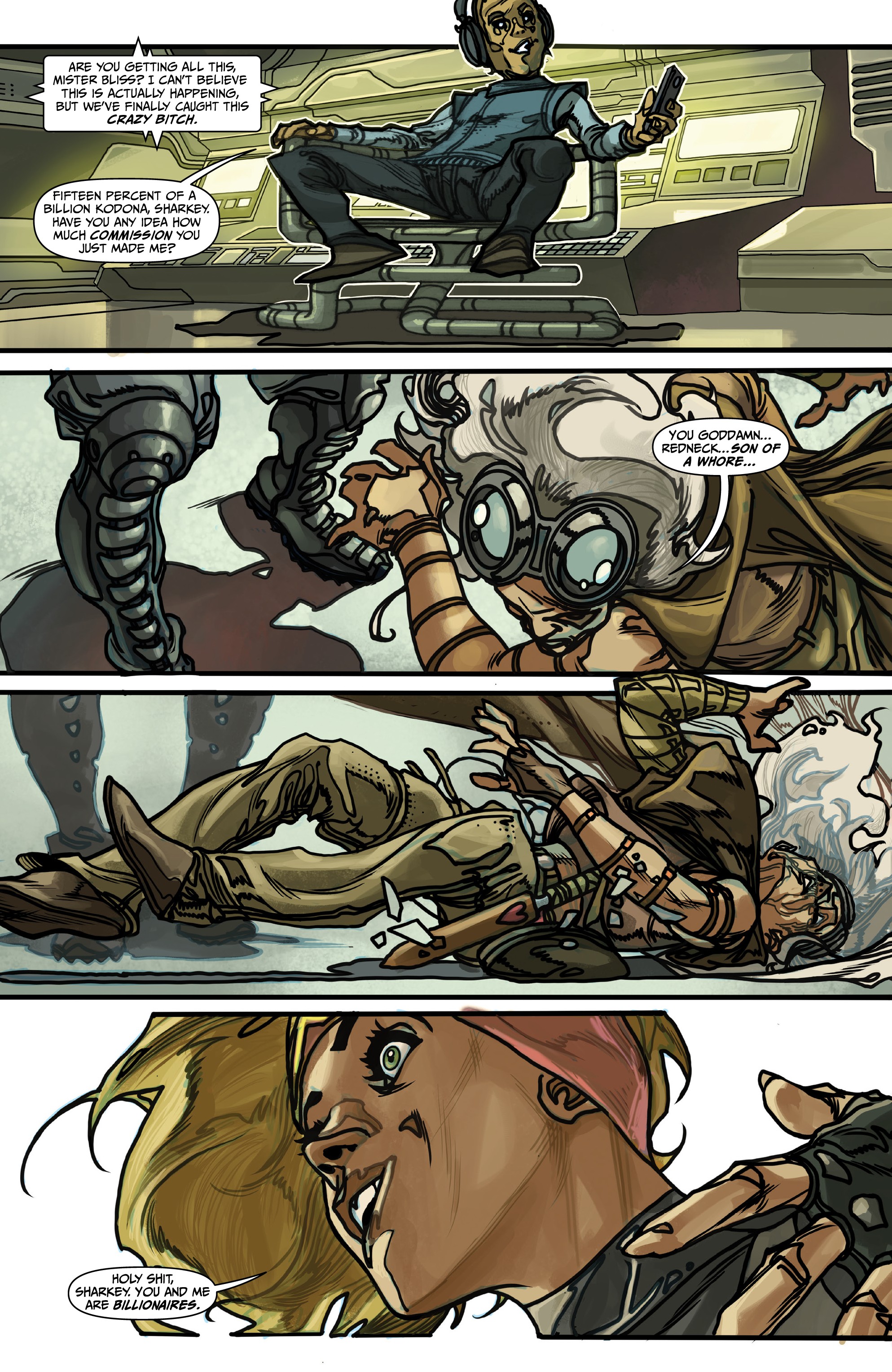 Sharkey The Bounty Hunter (2019-) issue 4 - Page 6