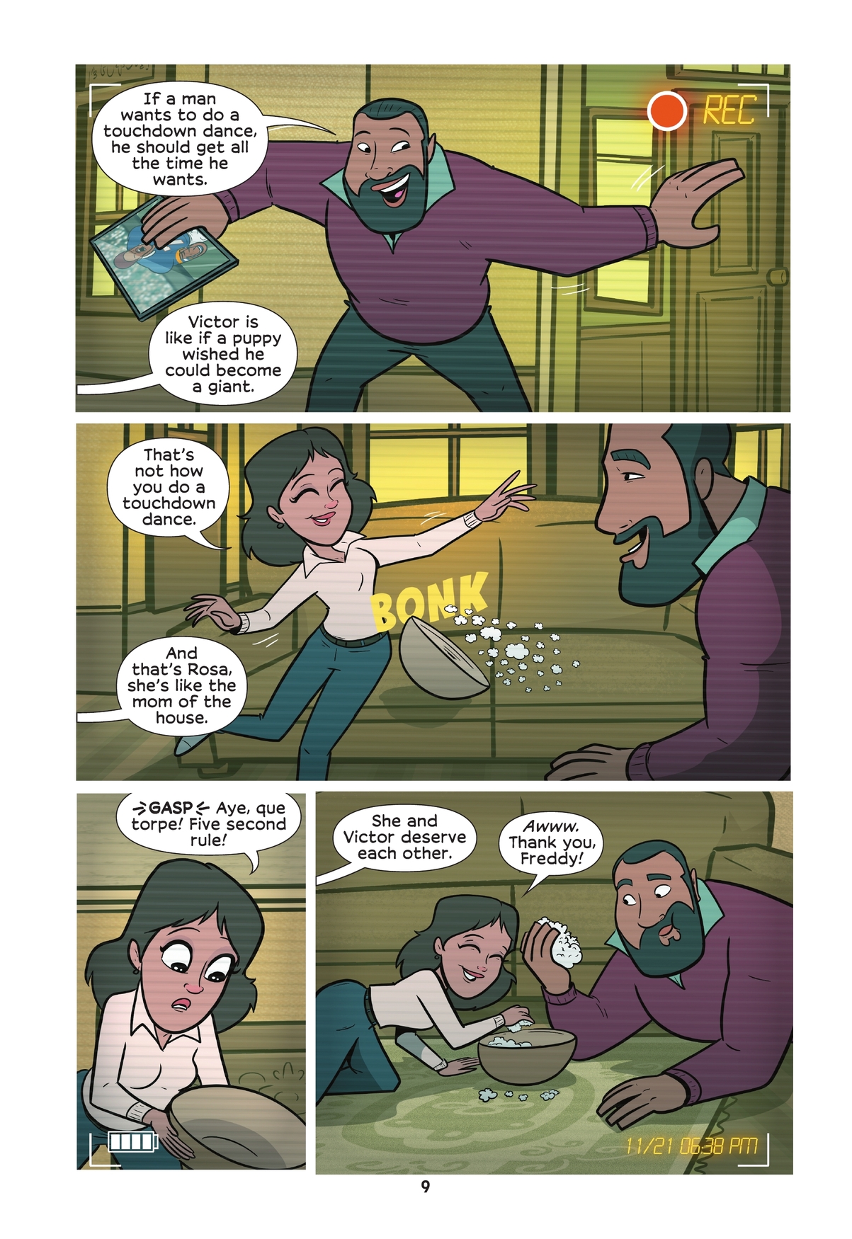 <{ $series->title }} issue 1 - Page 8