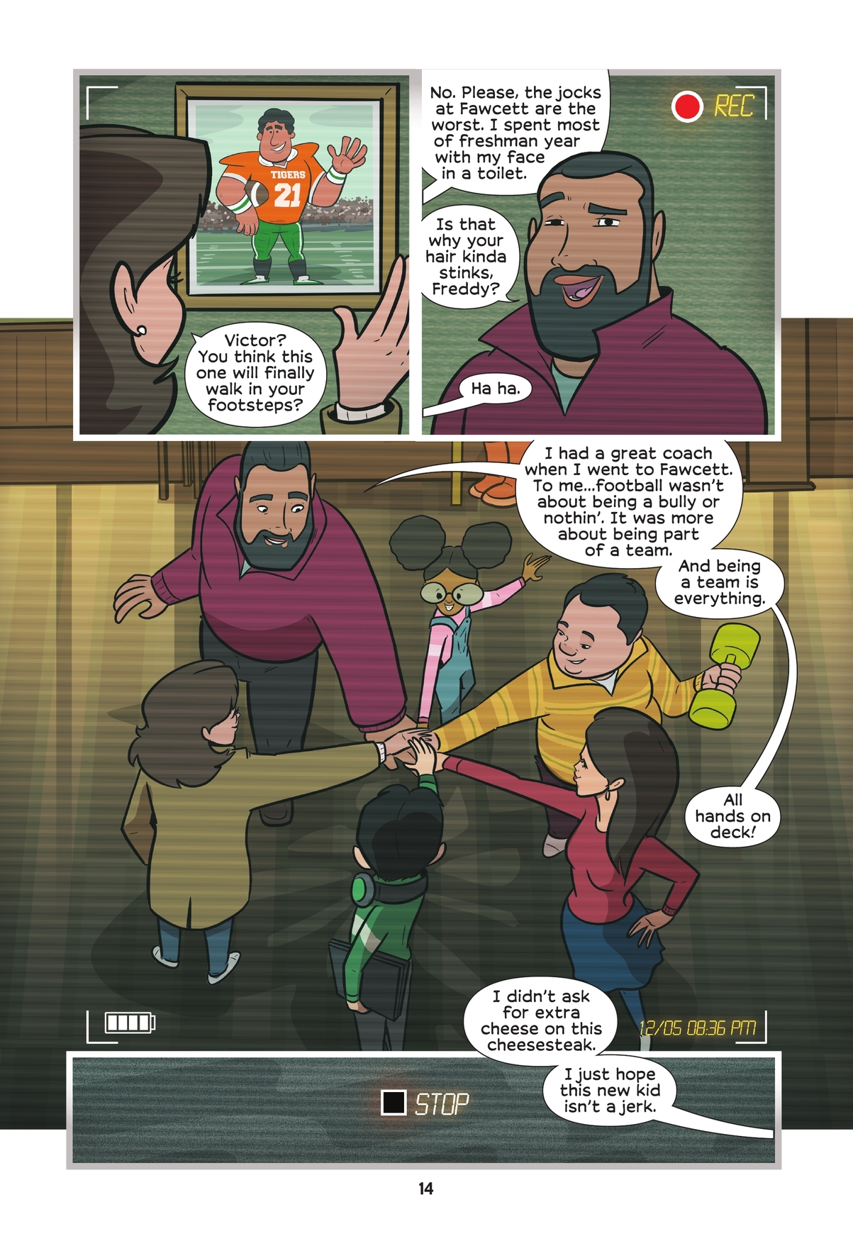 <{ $series->title }} issue 1 - Page 13