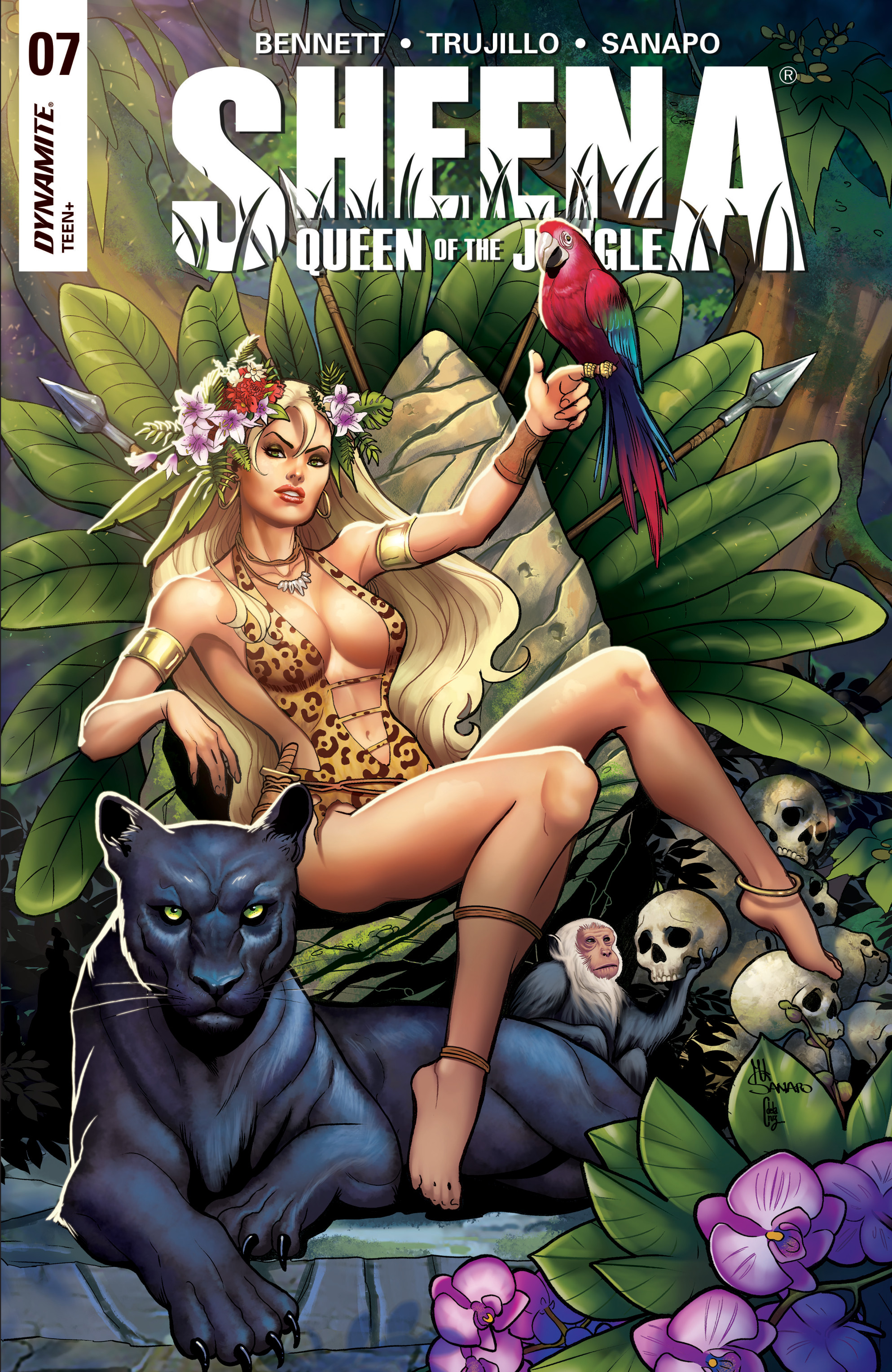 Sheena: Queen Of The Jungle (2017): Chapter 7 - Page 1