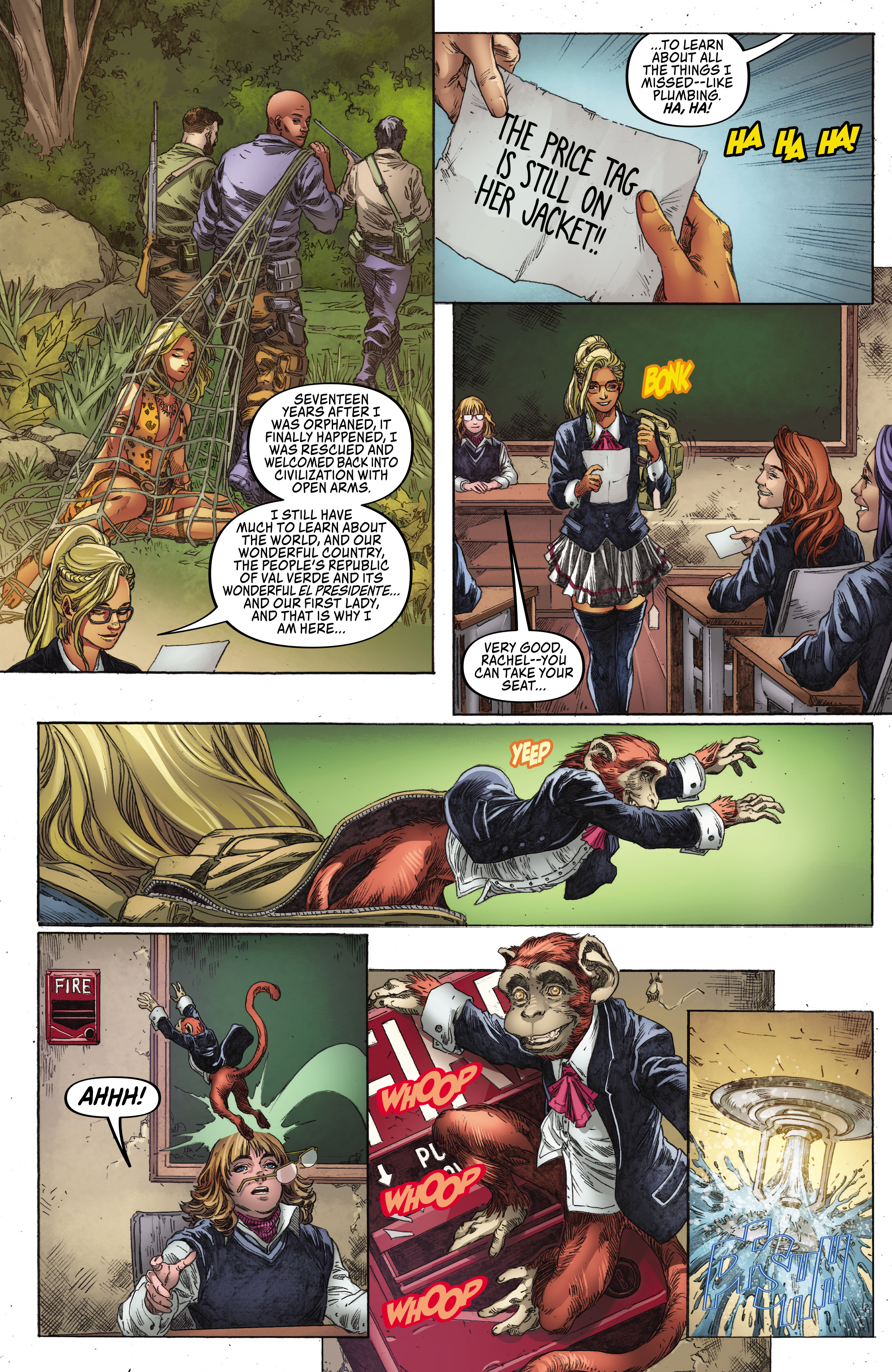 Sheena: Queen of the Jungle - Fatal Exams (2023-) issue 1 - Page 10