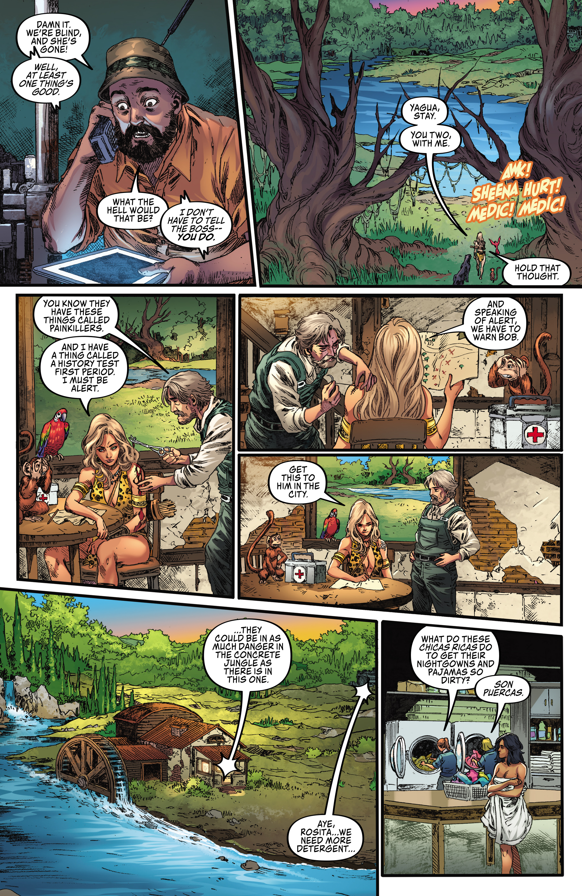 Sheena: Queen of the Jungle - Fatal Exams (2023-) issue 2 - Page 14