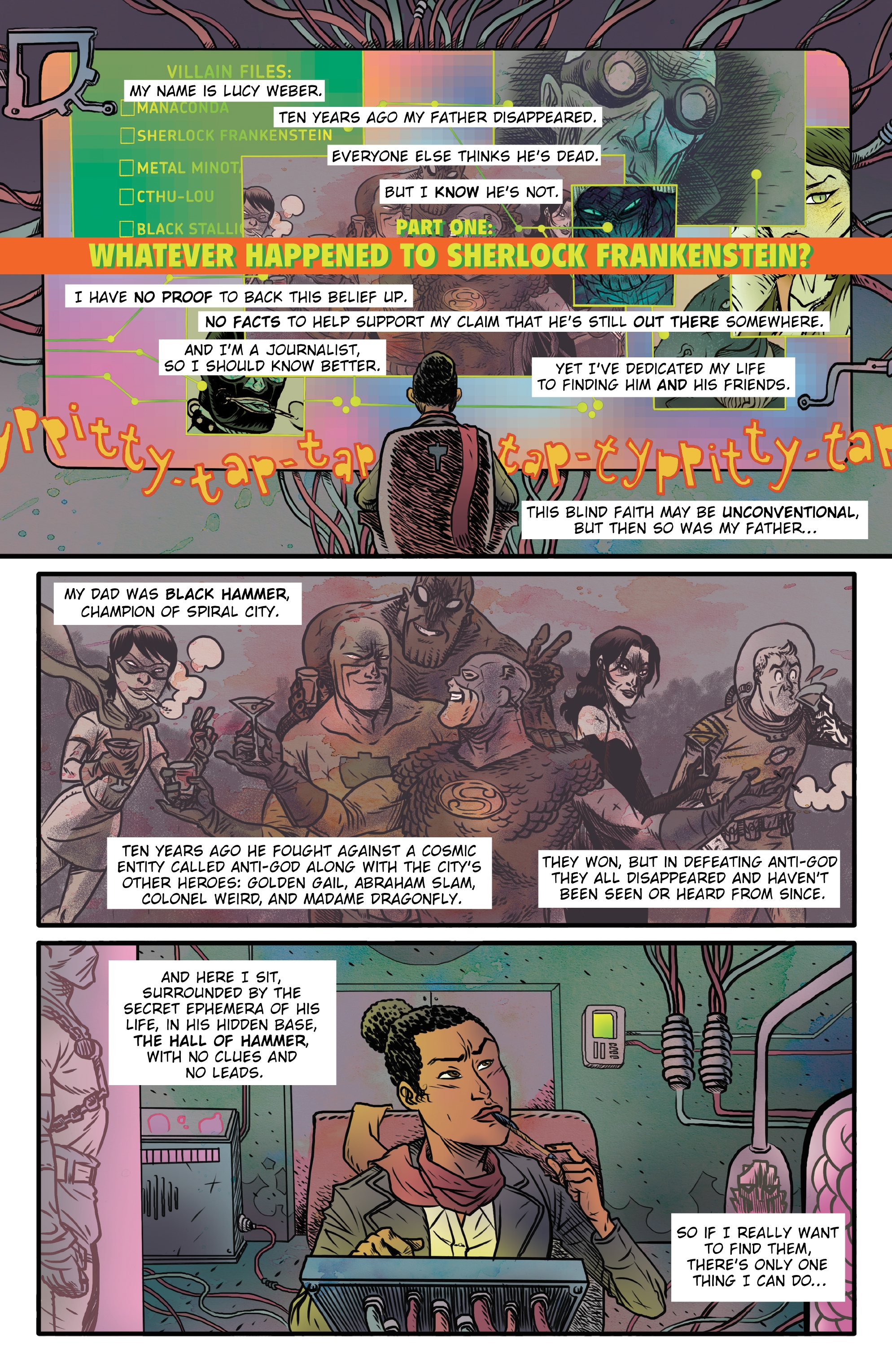 Sherlock Frankenstein & The Legion of Evil: From the World of Black Hammer : Chapter 1 - Page 3