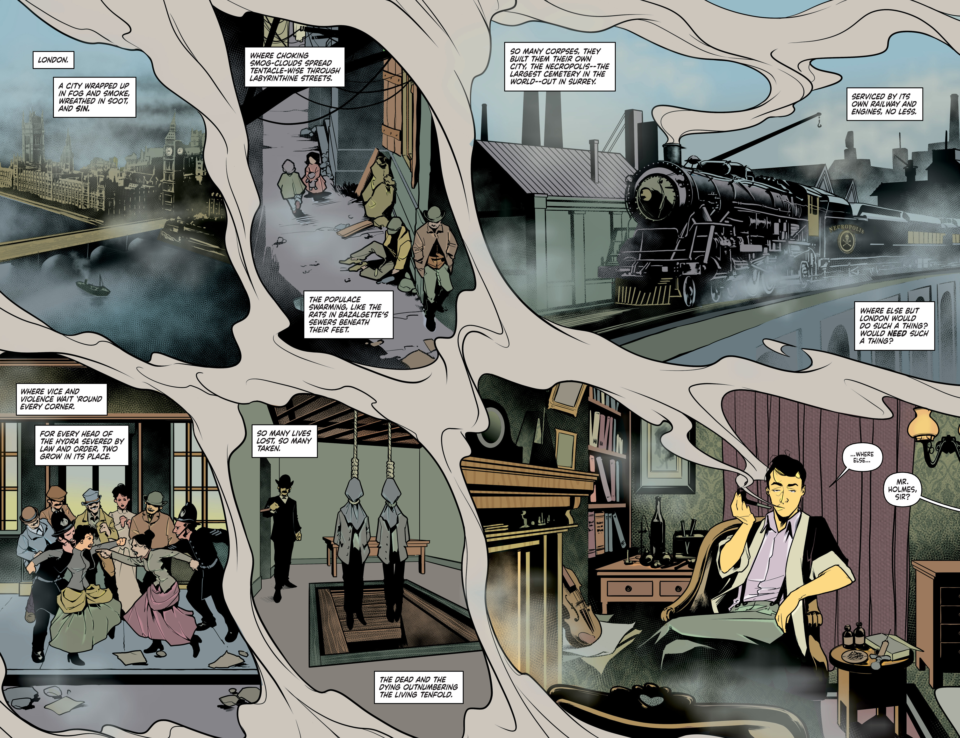 Sherlock Holmes: The Vanishing Man (2018-) issue 1 - Page 6