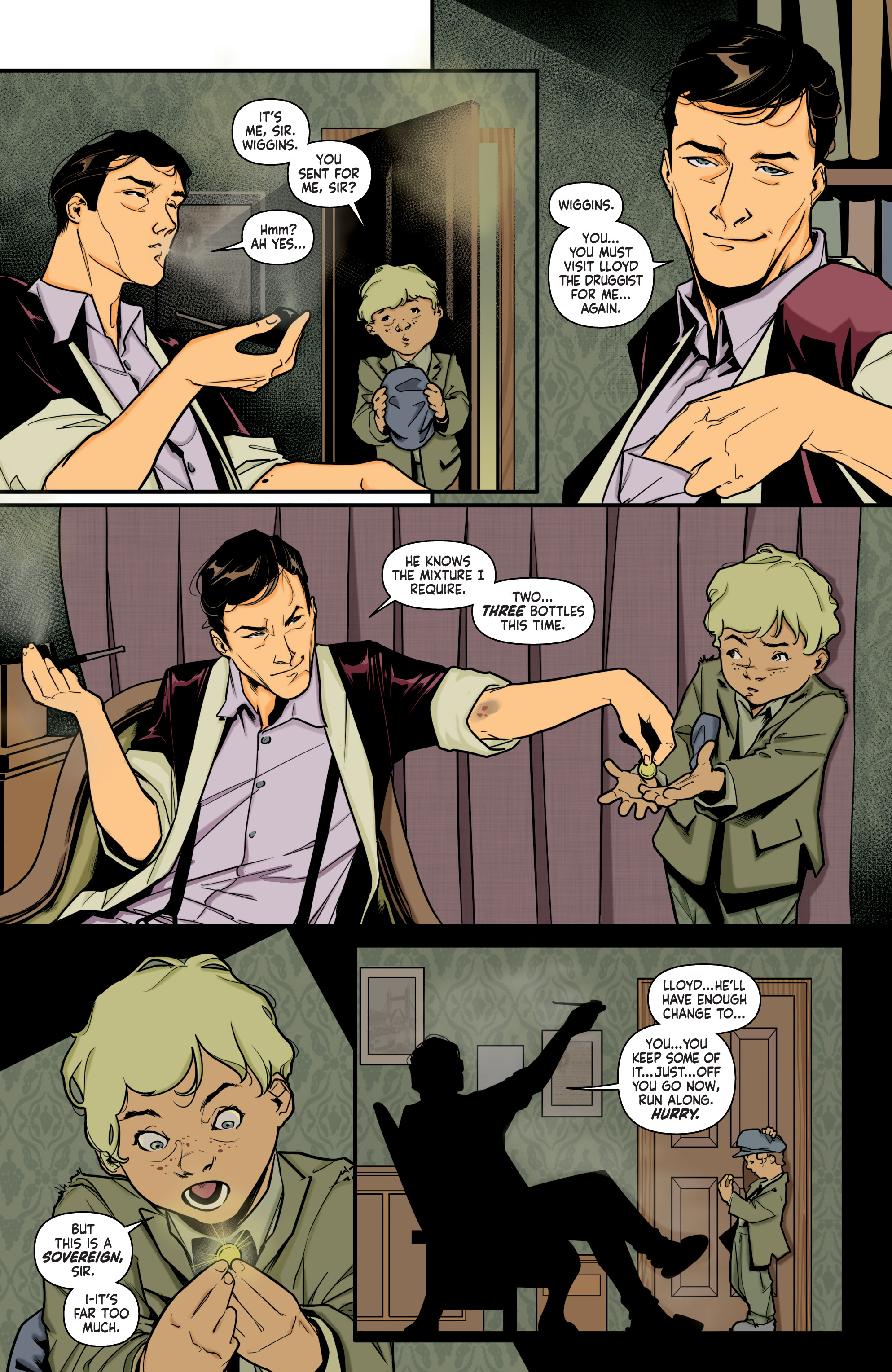 Sherlock Holmes: The Vanishing Man (2018-) issue 1 - Page 7