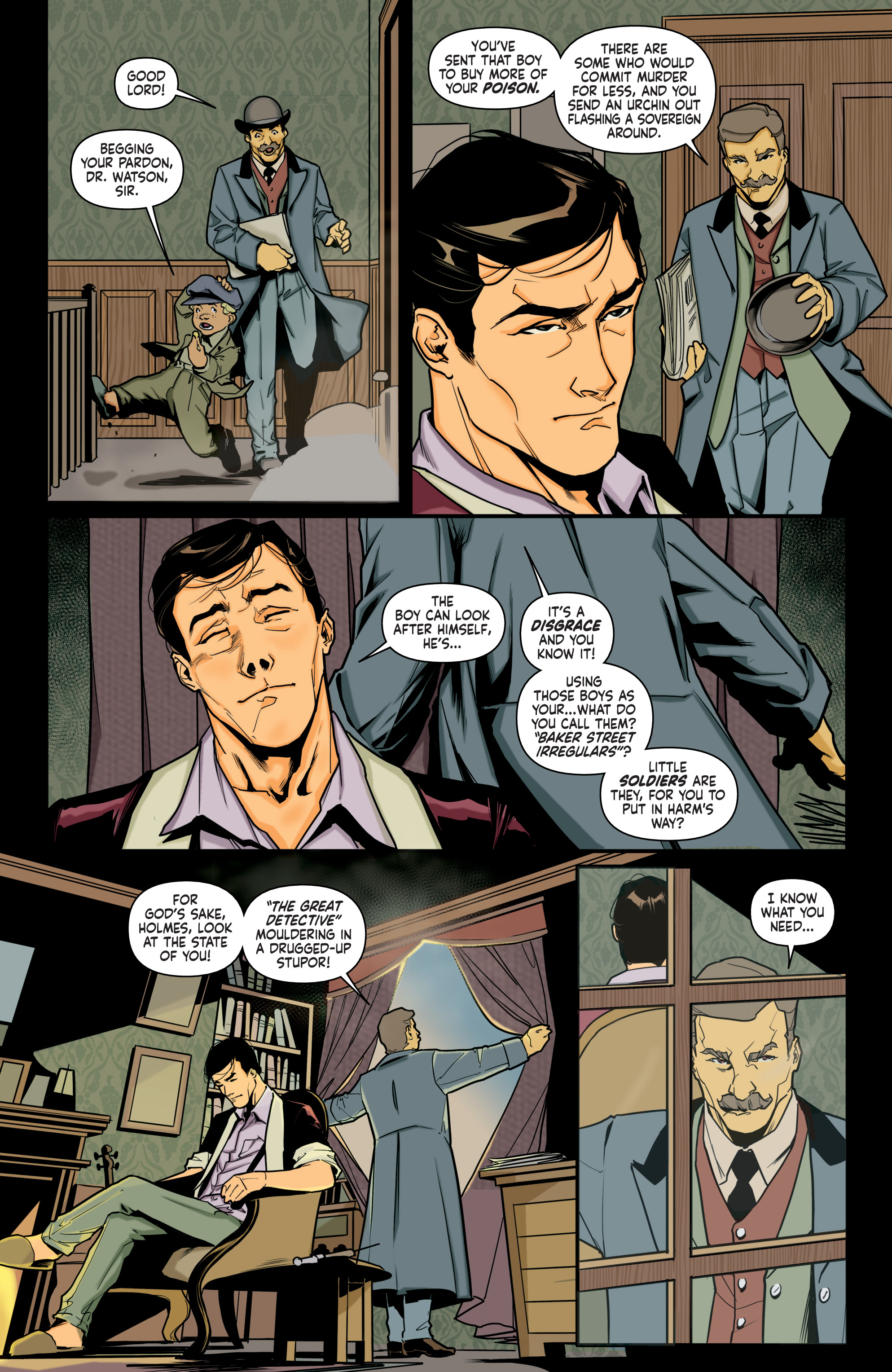 Sherlock Holmes: The Vanishing Man (2018-) issue 1 - Page 8