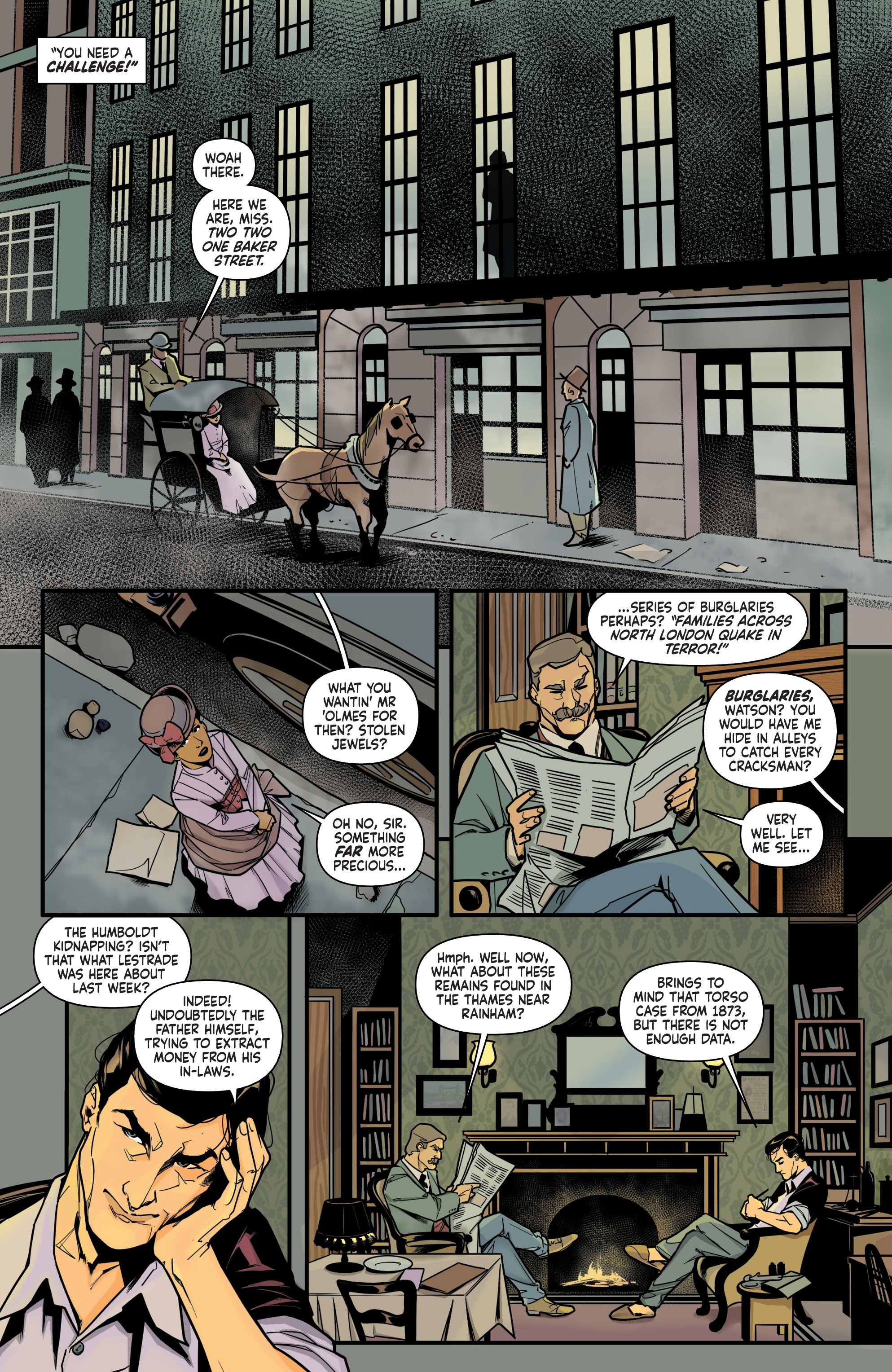 Sherlock Holmes: The Vanishing Man (2018-) issue 1 - Page 9