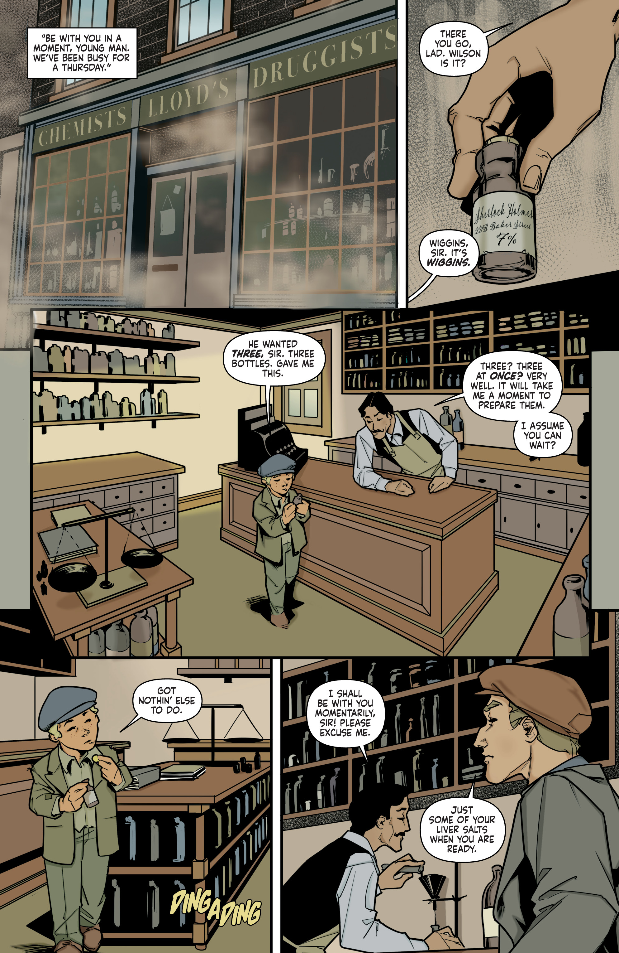 Sherlock Holmes: The Vanishing Man (2018-) issue 1 - Page 15