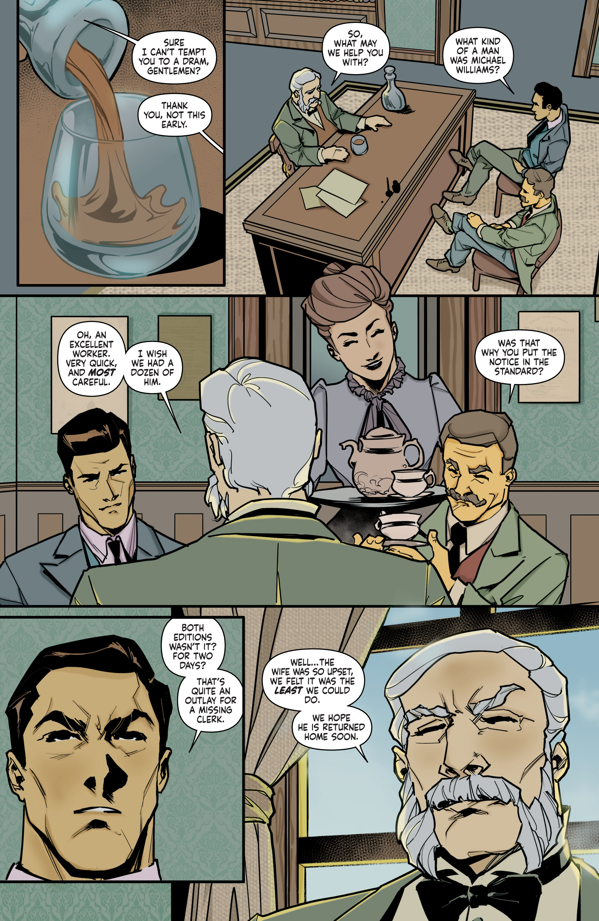 Sherlock Holmes: The Vanishing Man (2018-) issue 1 - Page 17