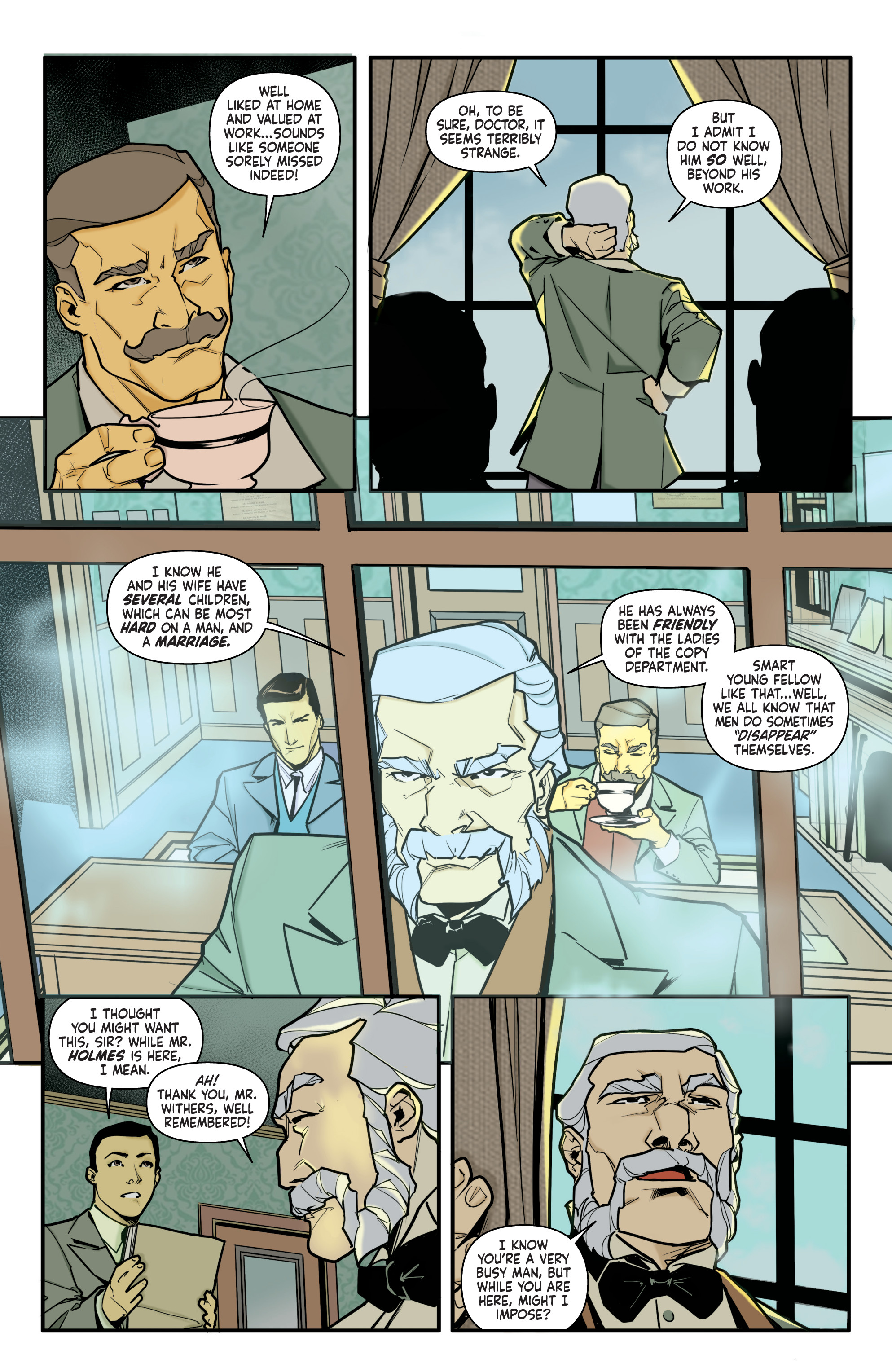 Sherlock Holmes: The Vanishing Man (2018-) issue 1 - Page 18