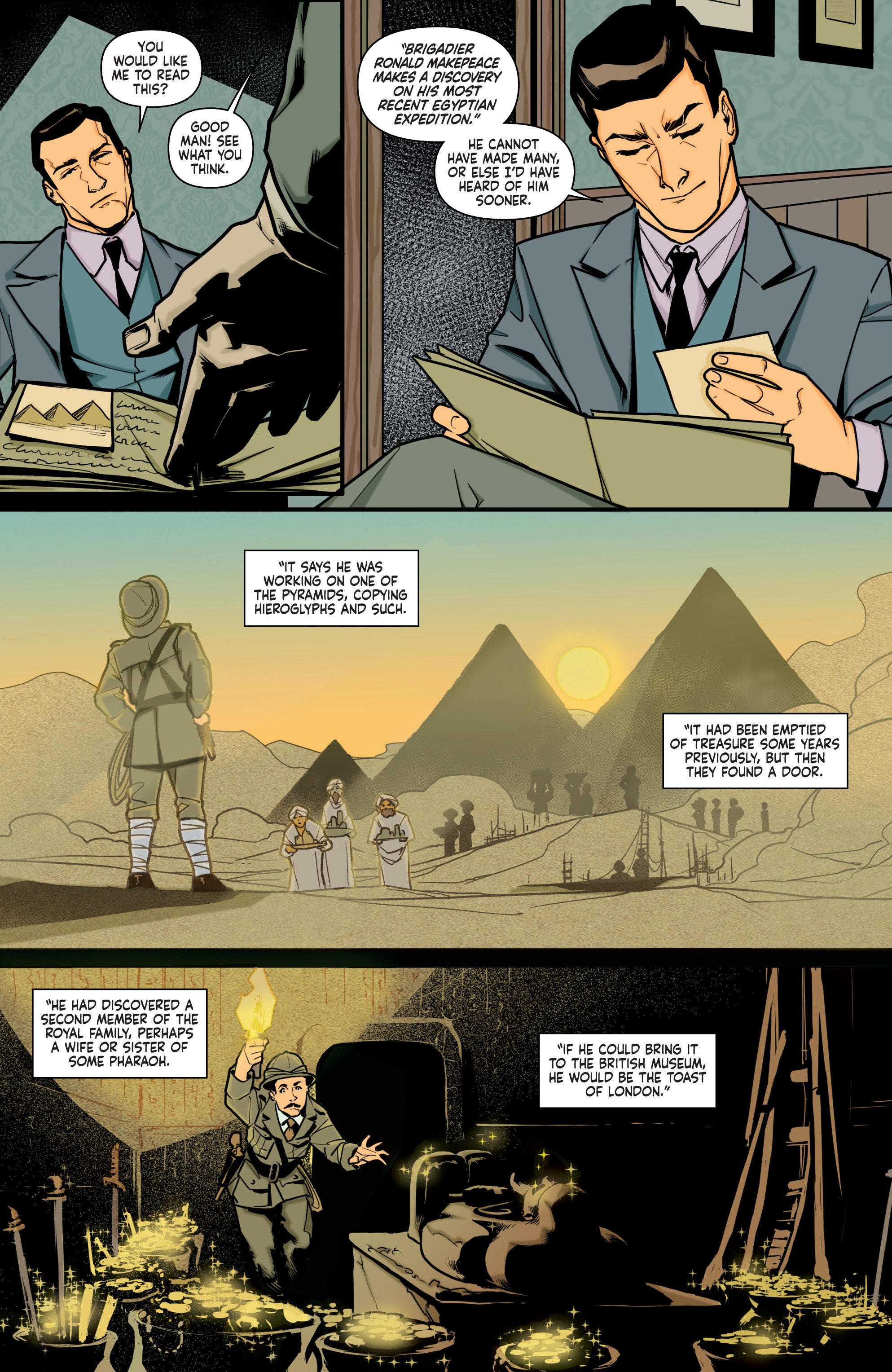 Sherlock Holmes: The Vanishing Man (2018-) issue 1 - Page 19