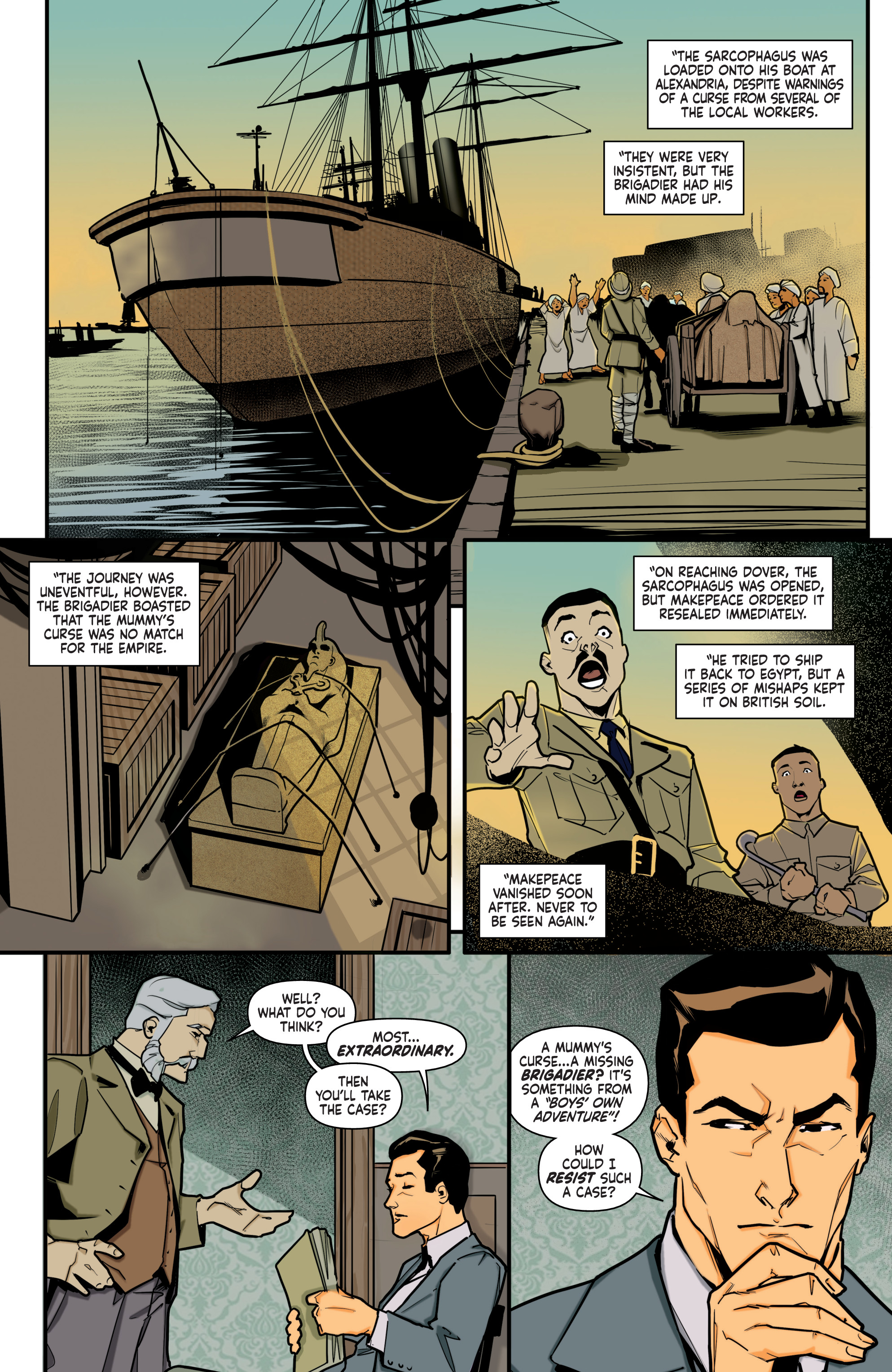 Sherlock Holmes: The Vanishing Man (2018-) issue 1 - Page 20