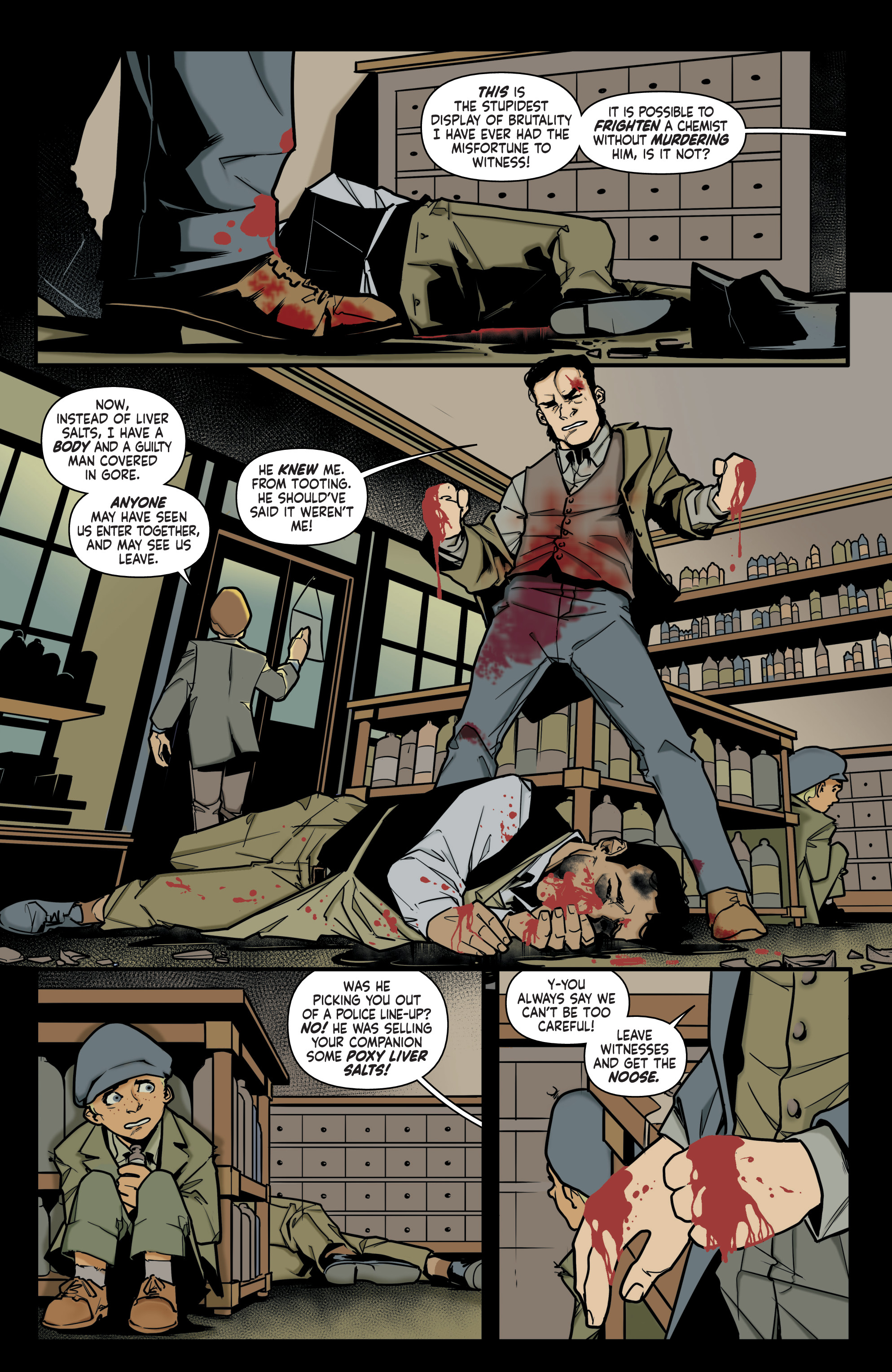 Sherlock Holmes: The Vanishing Man (2018-) issue 1 - Page 21