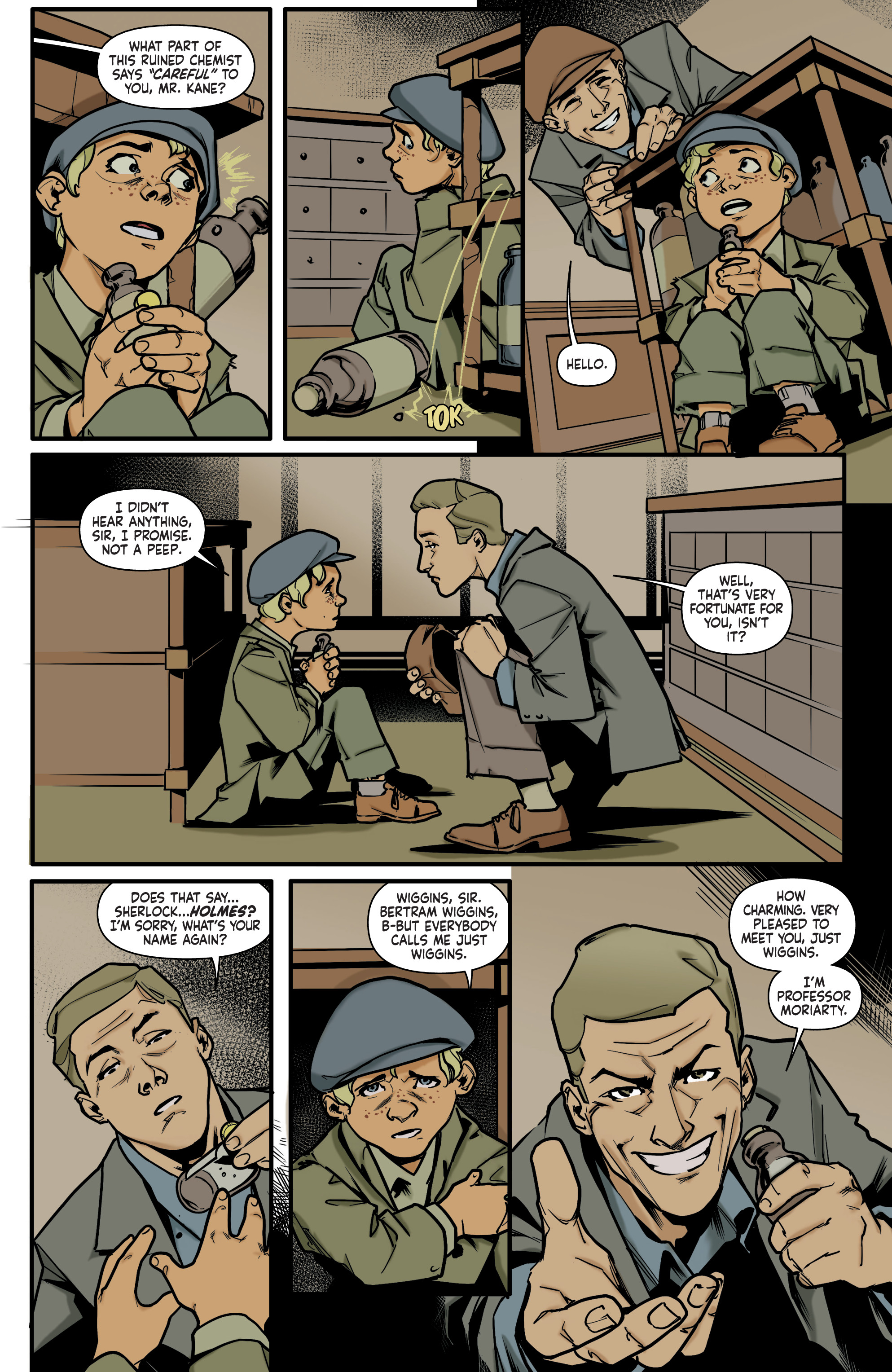 Sherlock Holmes: The Vanishing Man (2018-) issue 1 - Page 22