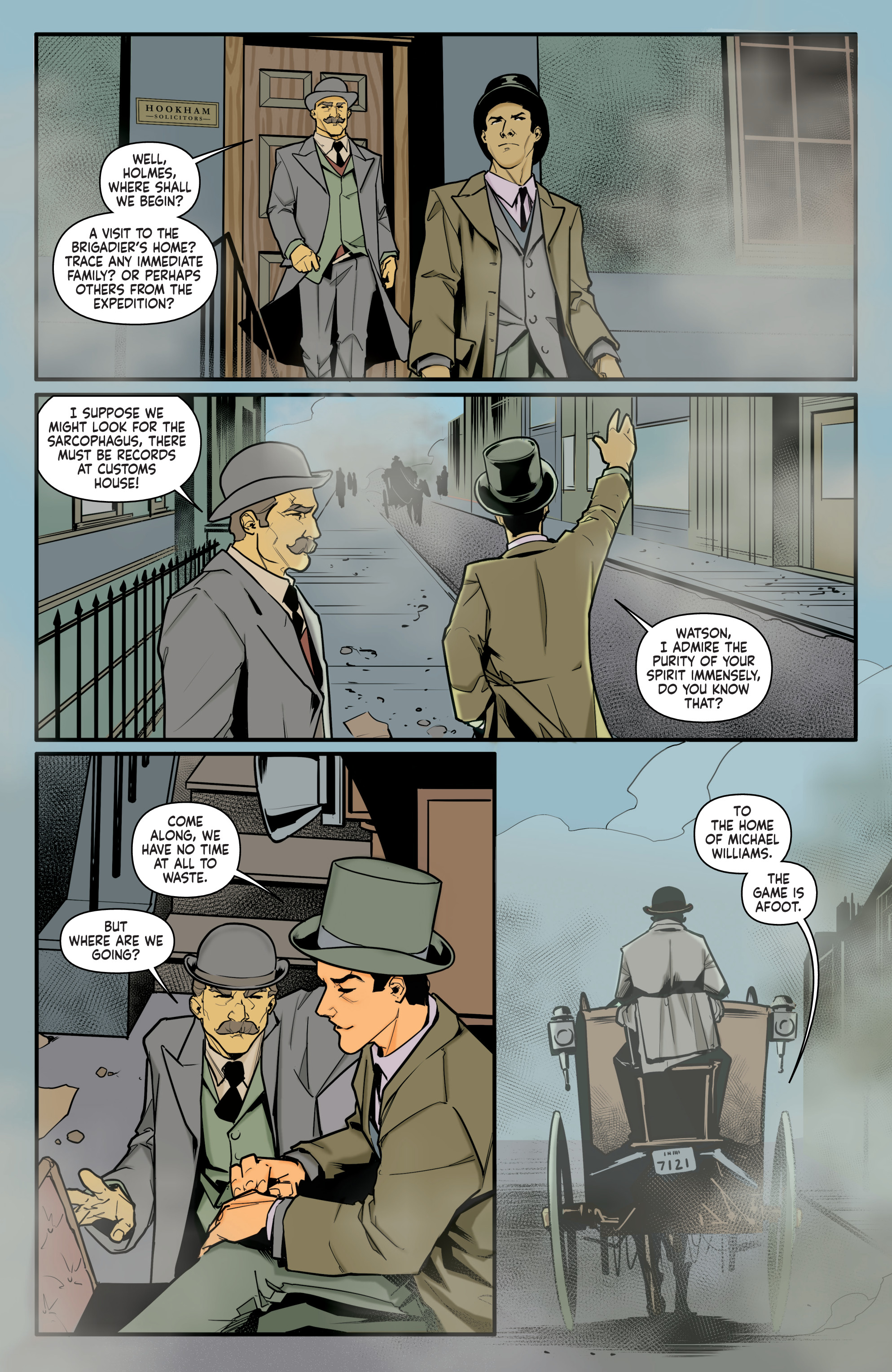 Sherlock Holmes: The Vanishing Man (2018-) issue 1 - Page 23