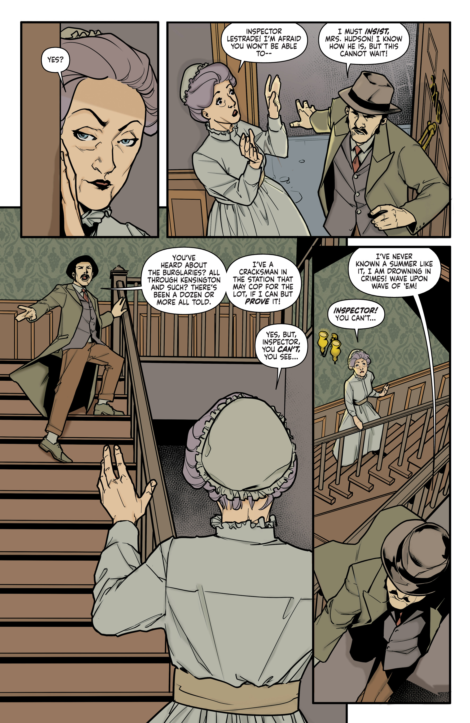 Sherlock Holmes: The Vanishing Man (2018-) issue 2 - Page 4