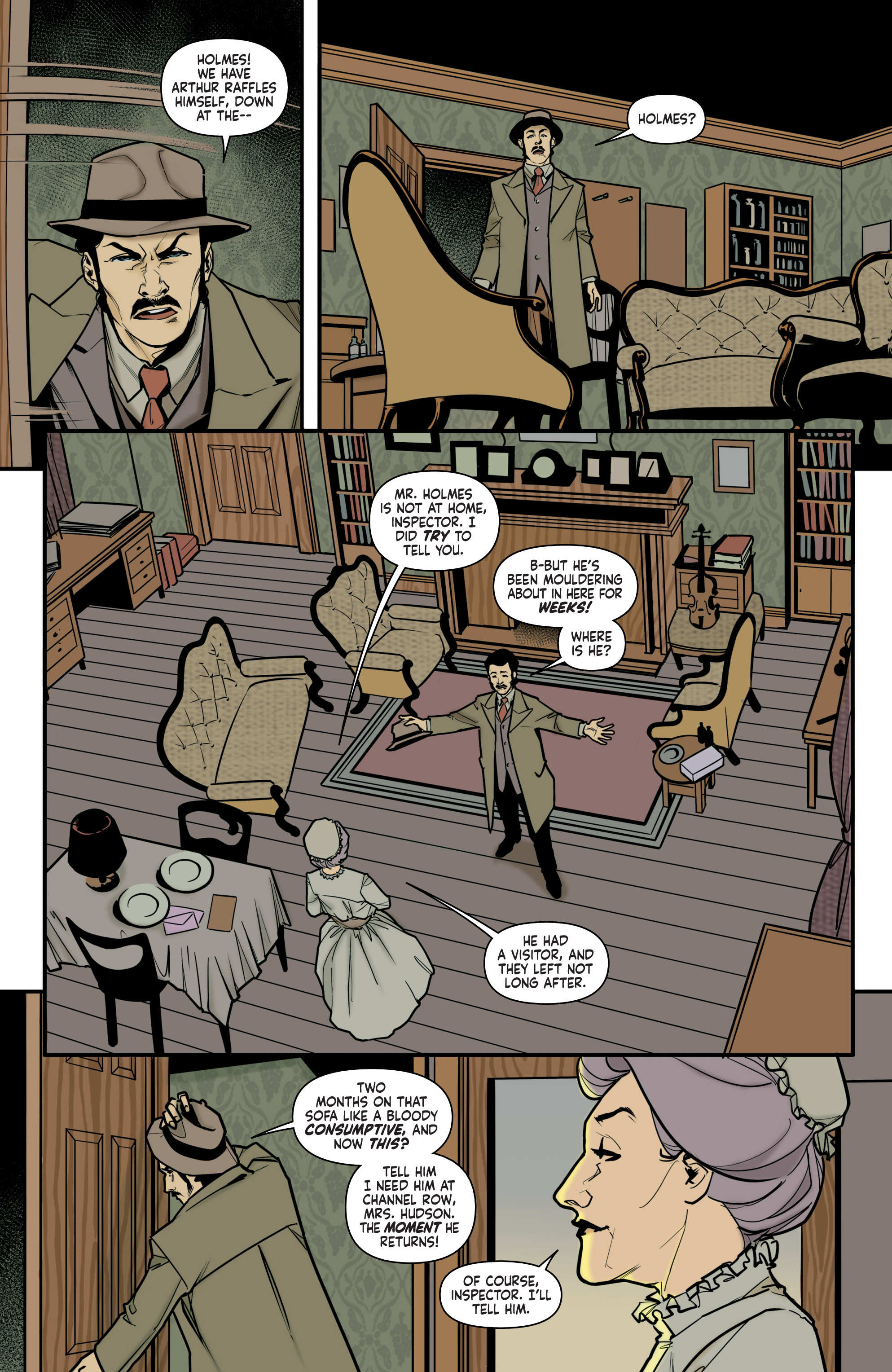 Sherlock Holmes: The Vanishing Man (2018-) issue 2 - Page 5