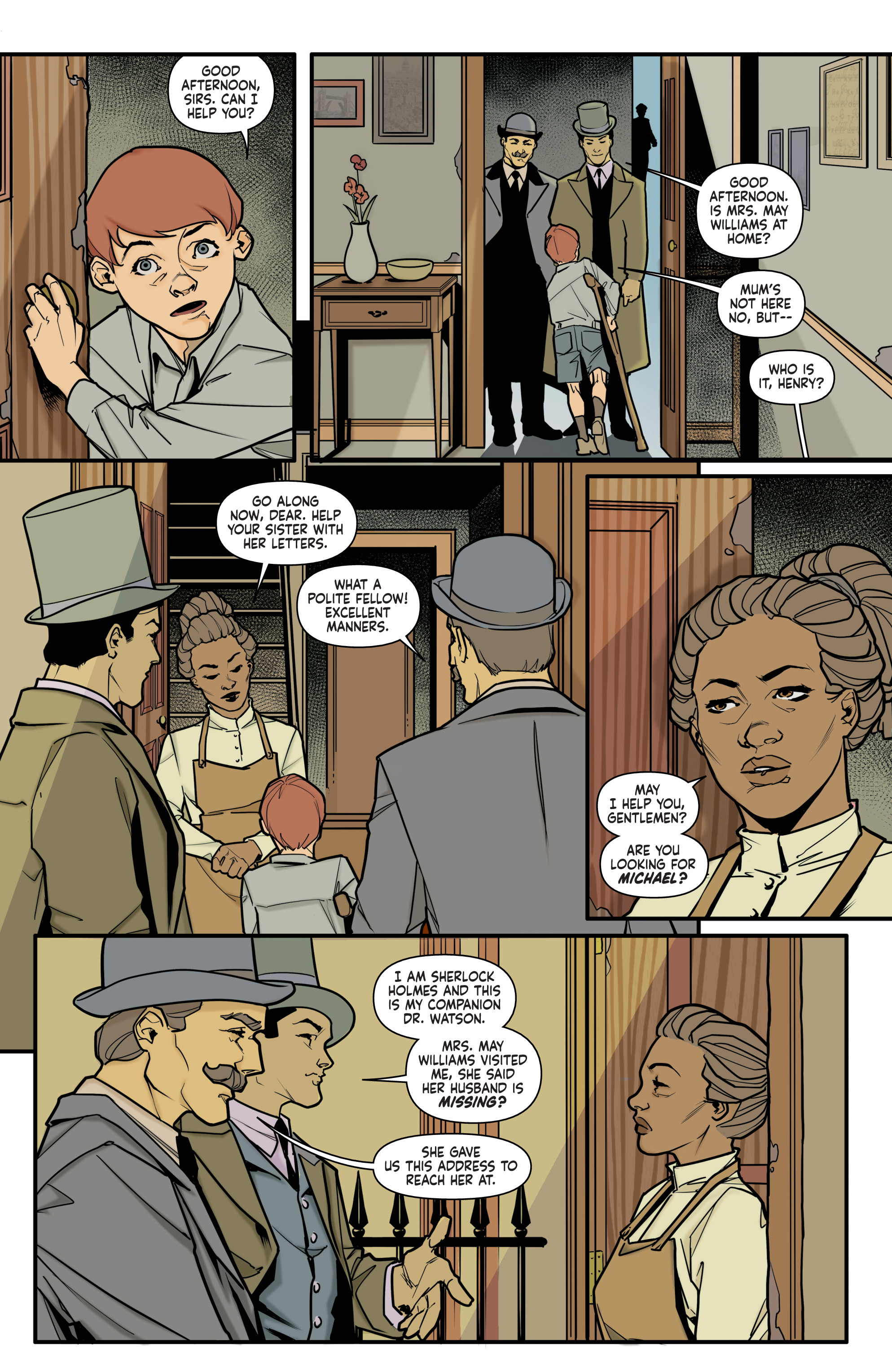 Sherlock Holmes: The Vanishing Man (2018-) issue 2 - Page 6