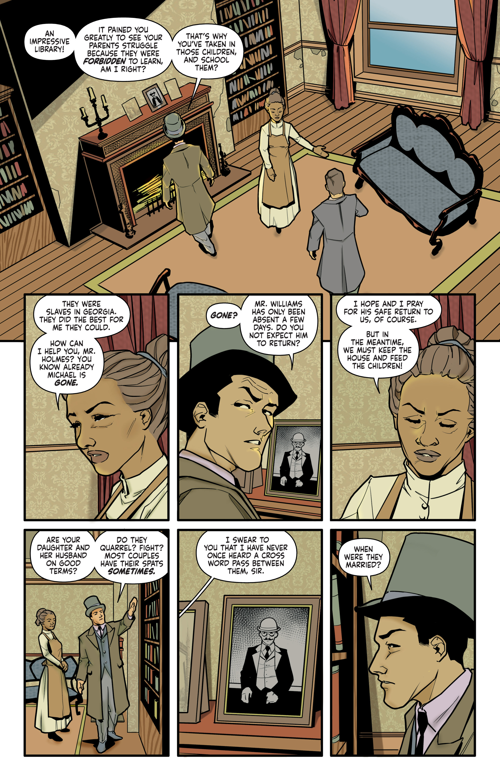 Sherlock Holmes: The Vanishing Man (2018-) issue 2 - Page 8