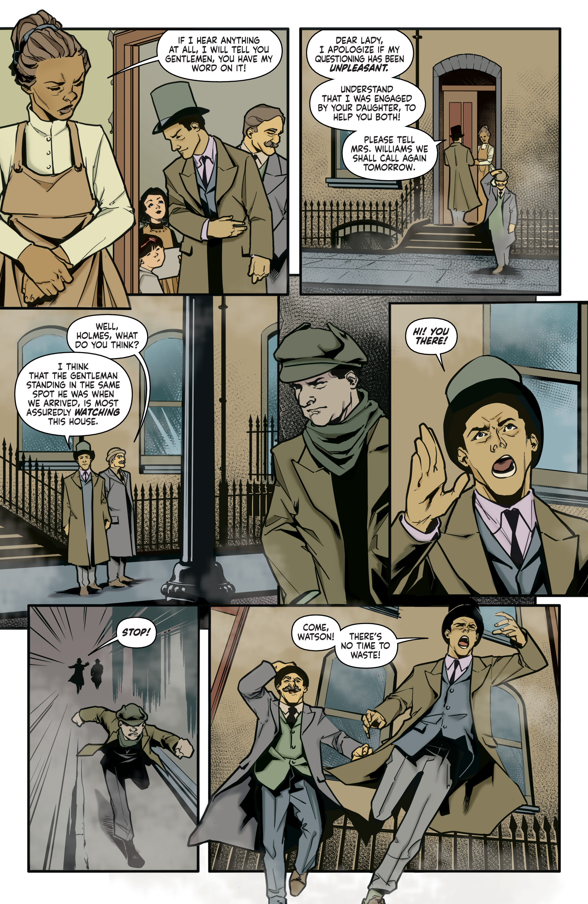 Sherlock Holmes: The Vanishing Man (2018-) issue 2 - Page 13